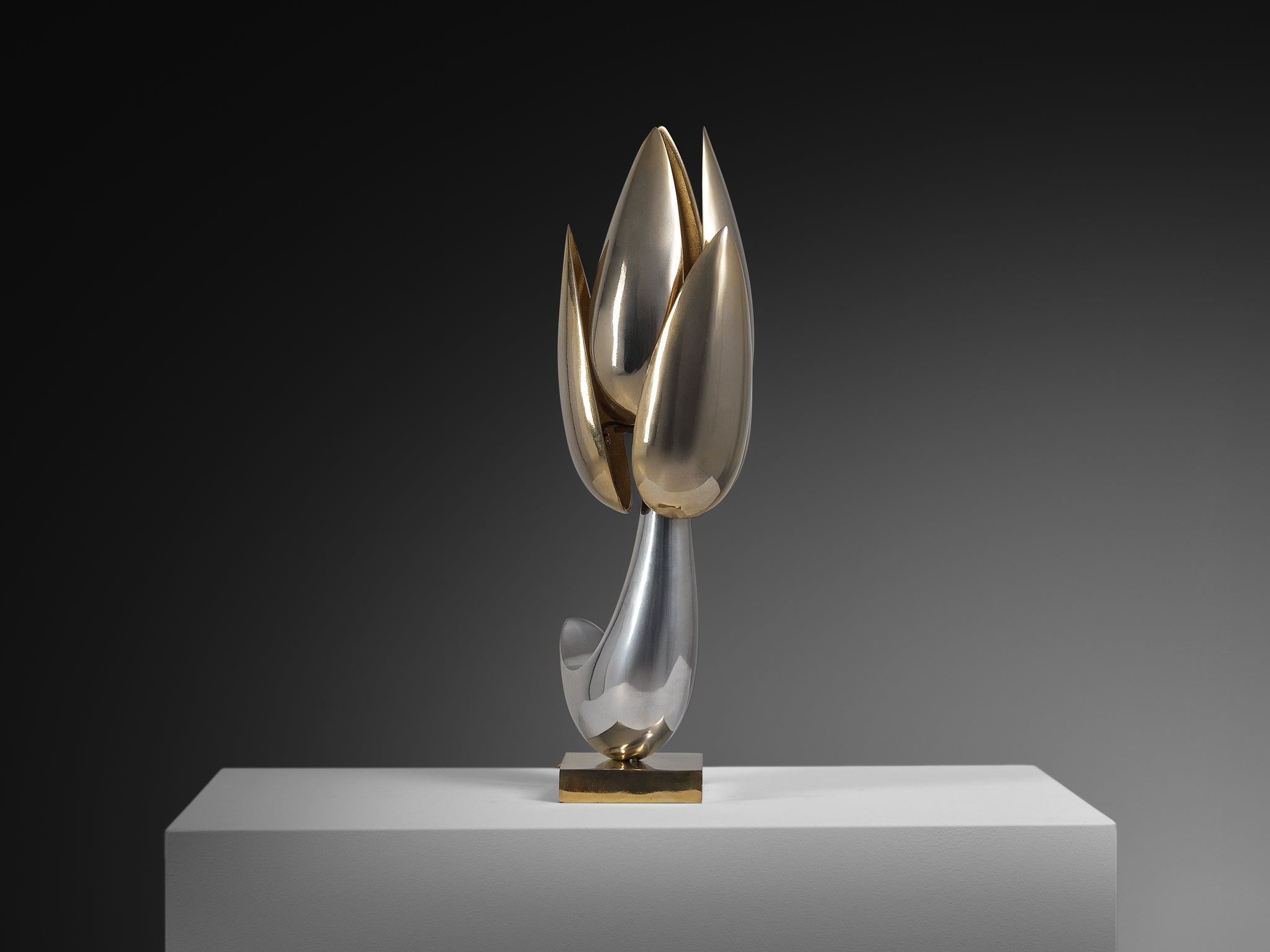 Atelier Michel Armand Sculptural 'Fleur' Table Lamp Lighting Morentz