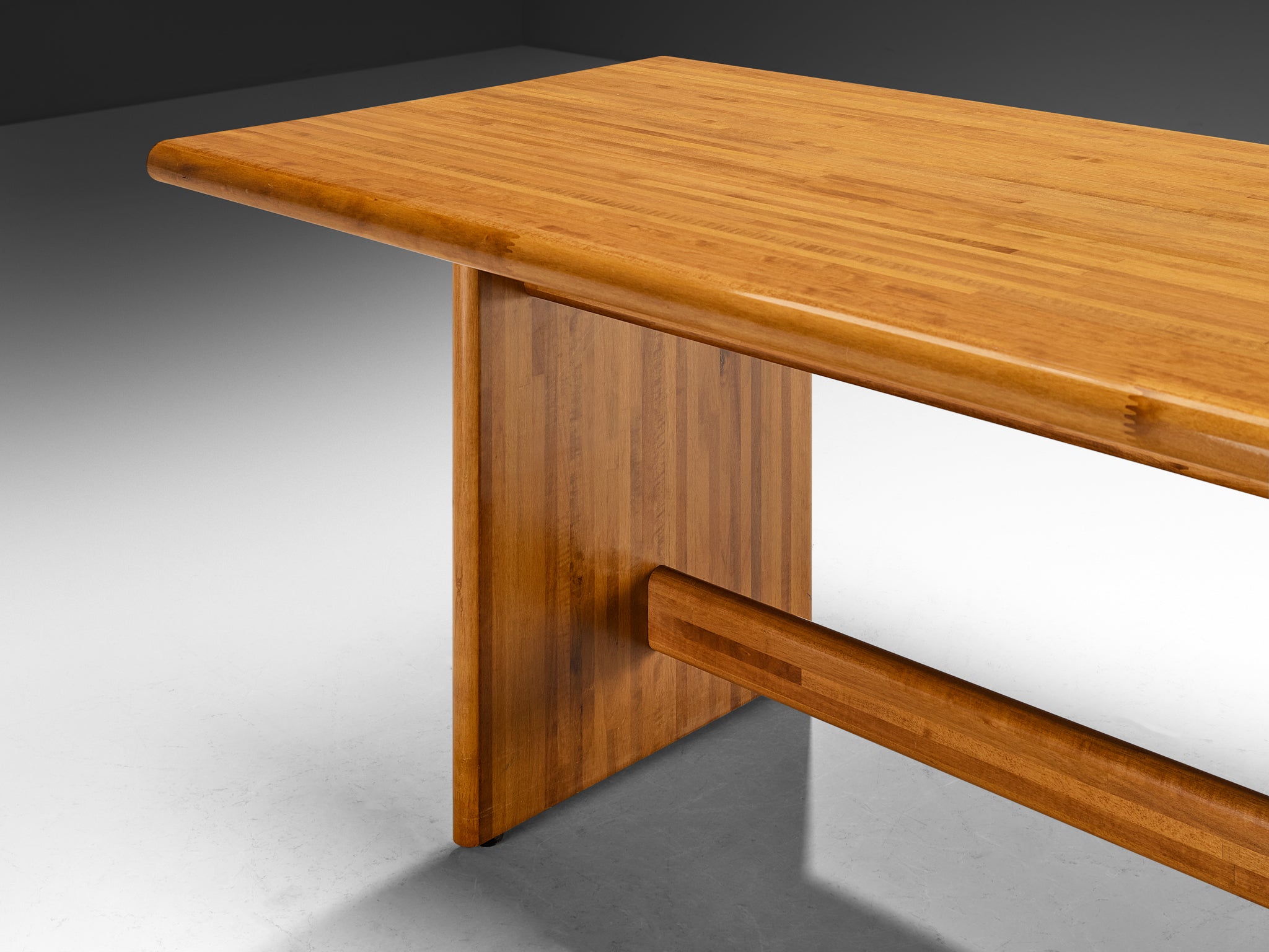 Italian Postmodern Dining Table in Wood Tables Morentz