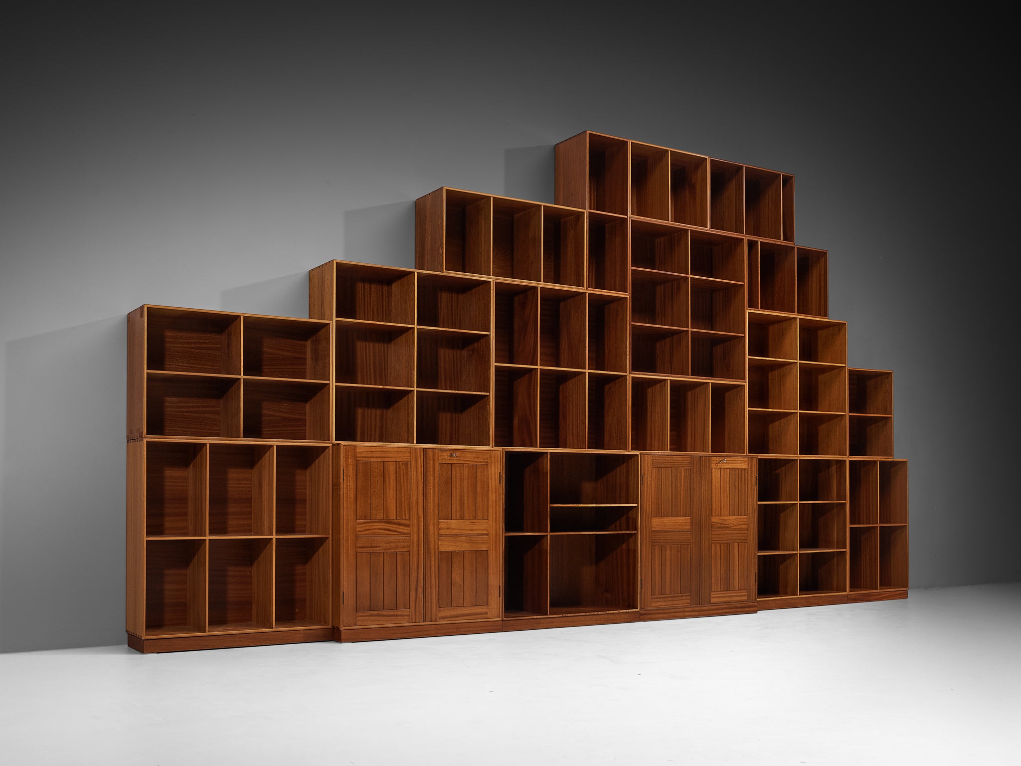 Mogens Koch for Rud Radmussen Modular Book Case in Mahogany
