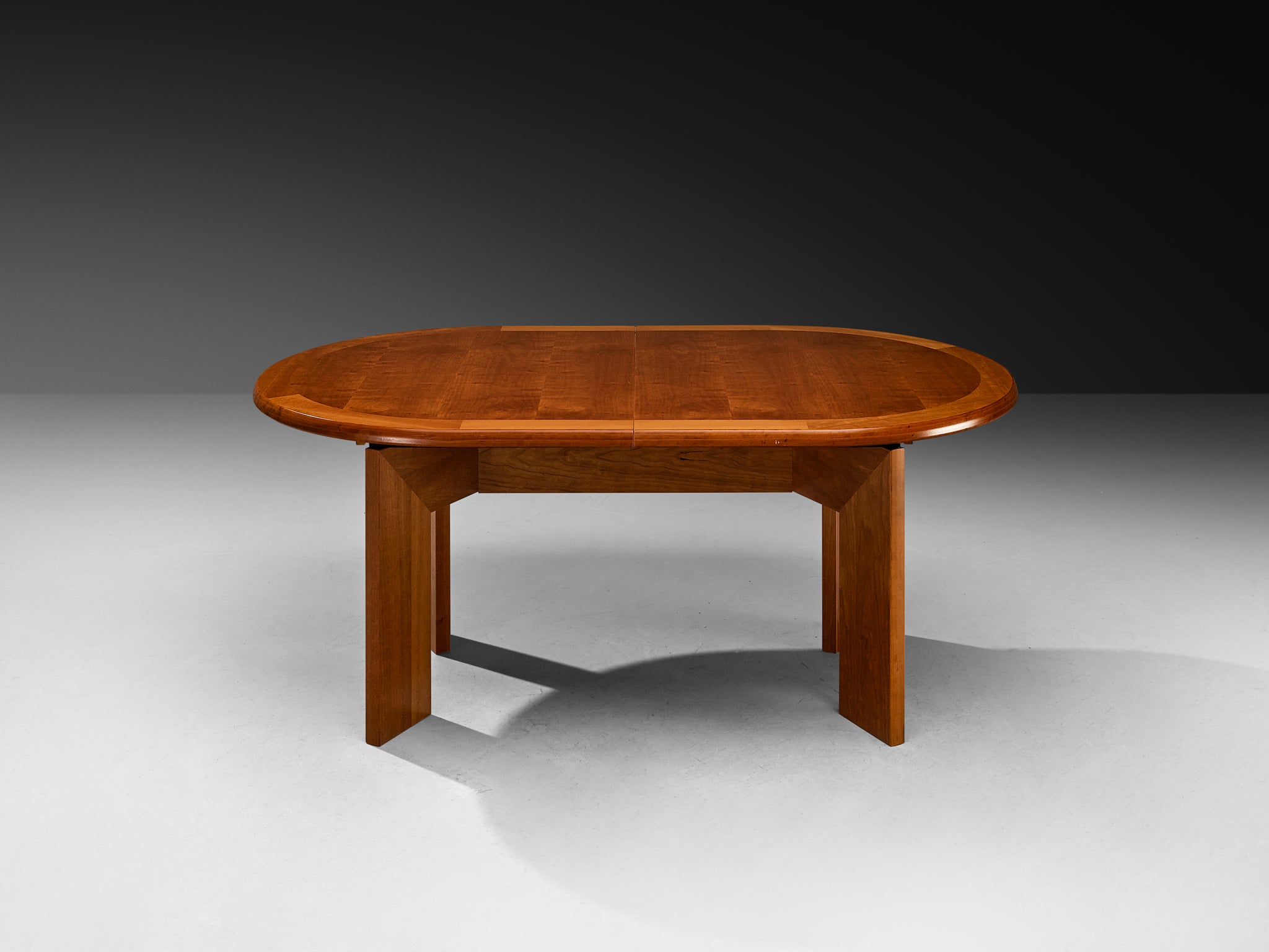 Scandinavian Adjustable Dining Table in Cherry Wood Tables Morentz