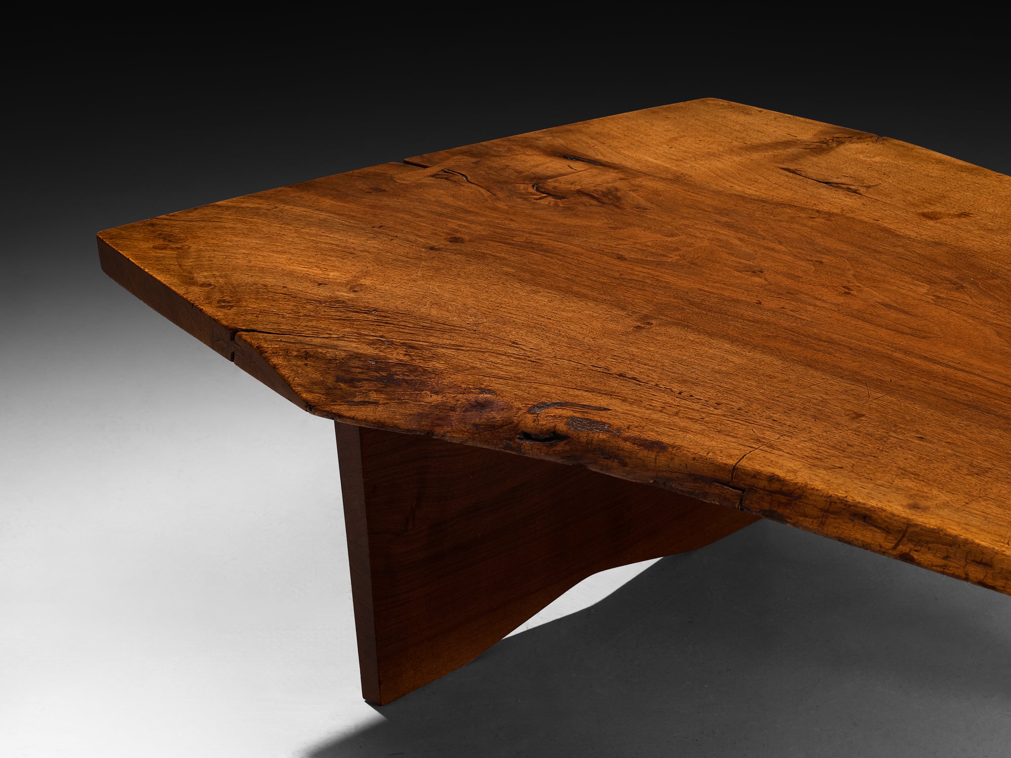 George Nakashima 'Slab' Coffee Table in English Walnut