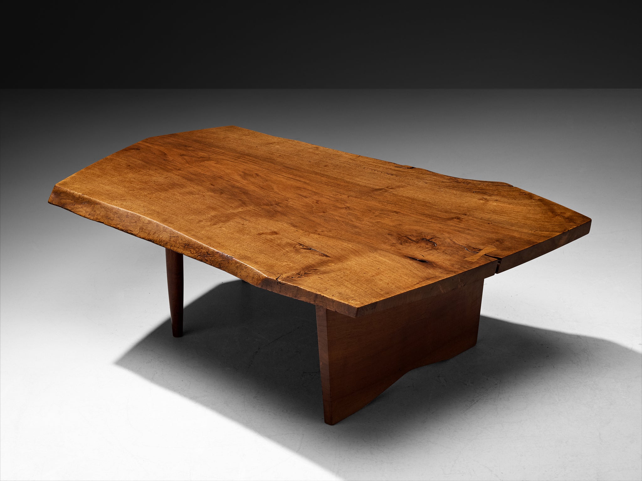 George Nakashima 'Slab' Coffee Table in English Walnut Tables Morentz