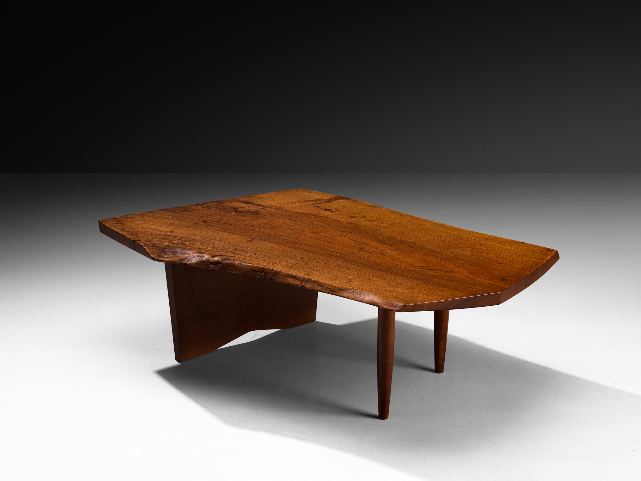 George Nakashima 'Slab' Coffee Table in English Walnut Tables Morentz