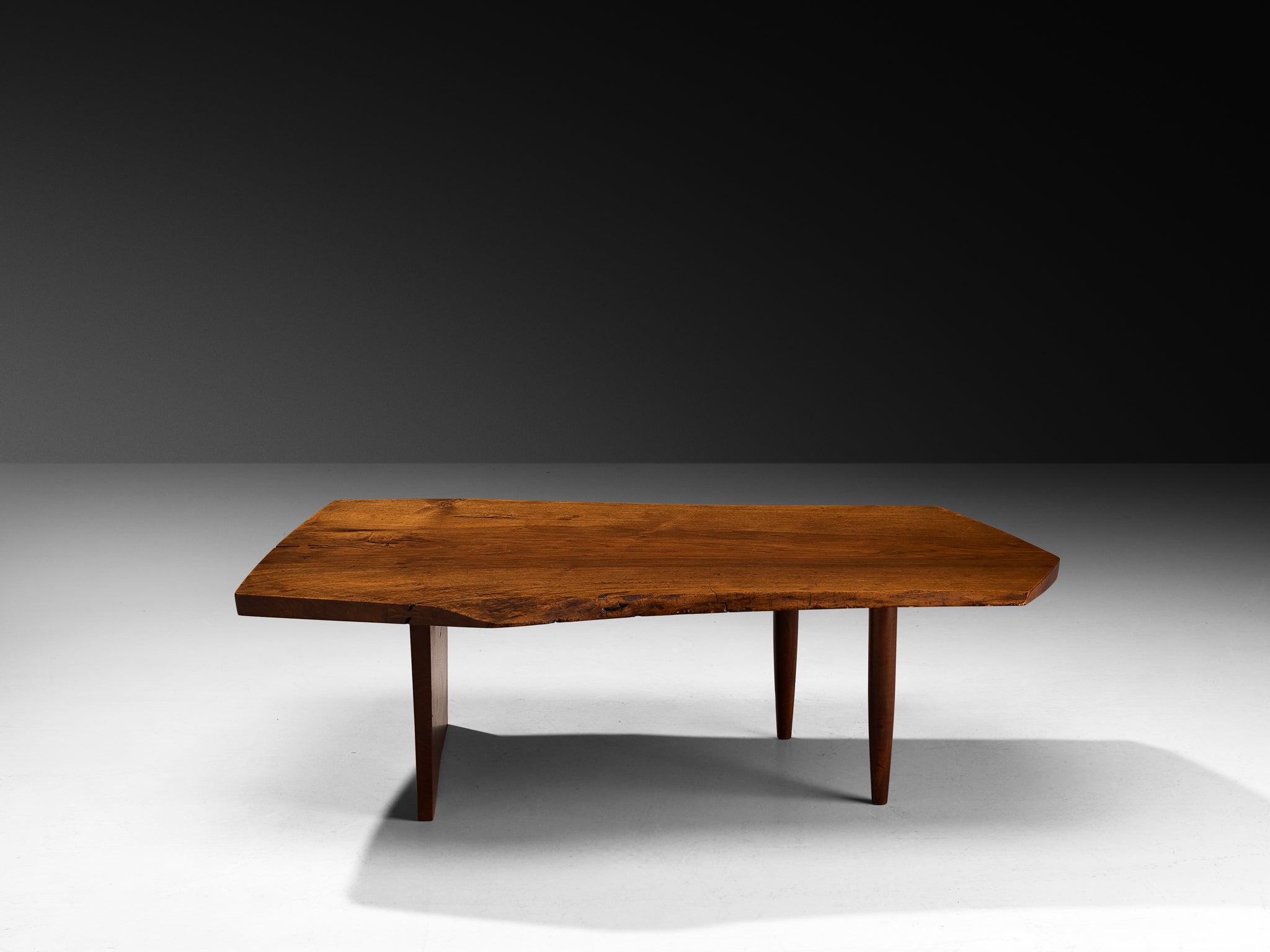 George Nakashima 'Slab' Coffee Table in English Walnut Tables Morentz