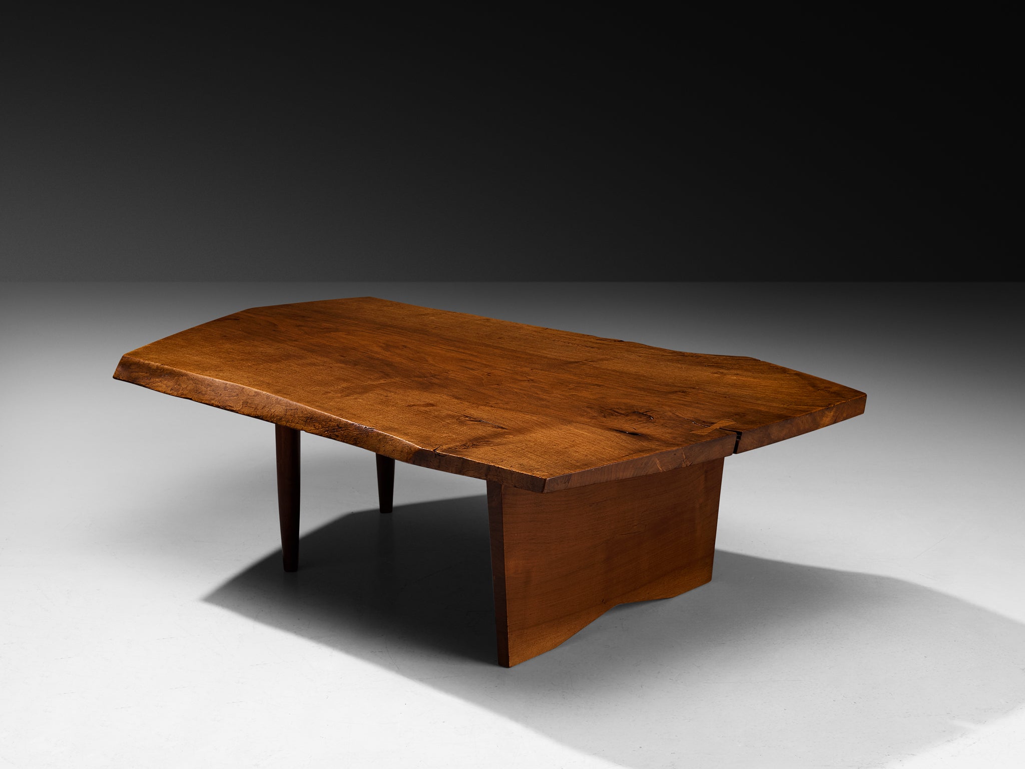 George Nakashima 'Slab' Coffee Table in English Walnut Tables Morentz