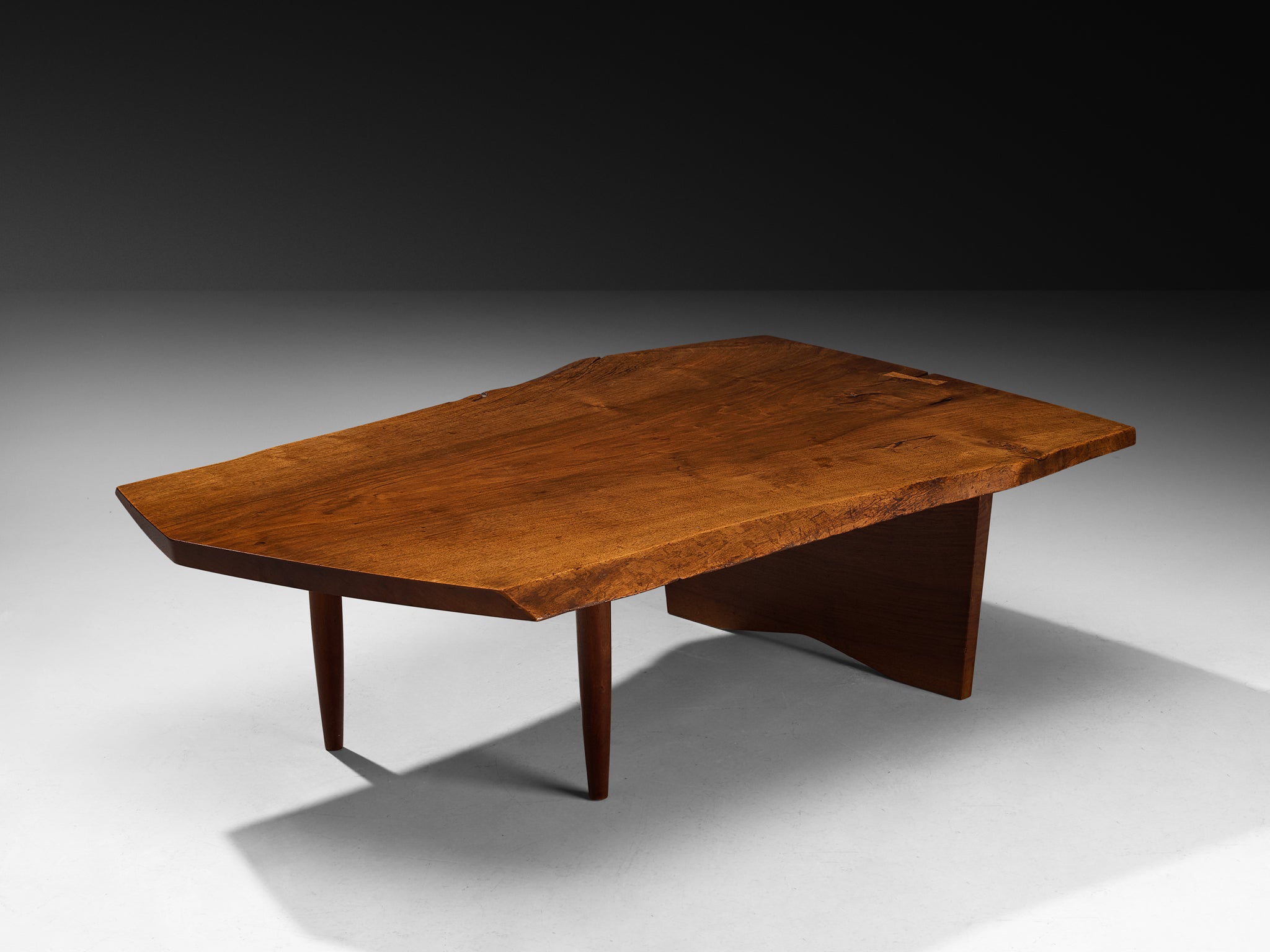George Nakashima 'Slab' Coffee Table in English Walnut