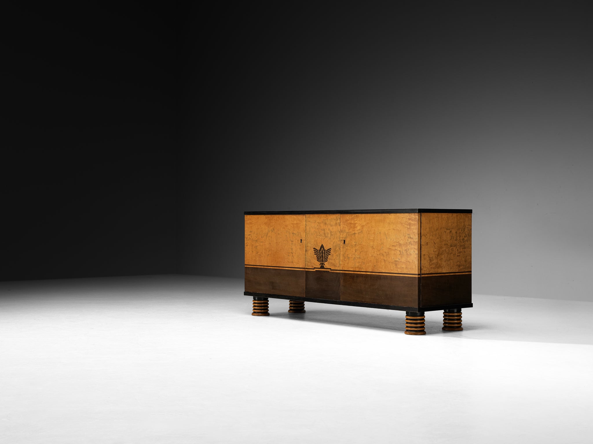 Rare Otto Schultz for Boet Sideboard in Birch Case pieces and storage cabinets Morentz