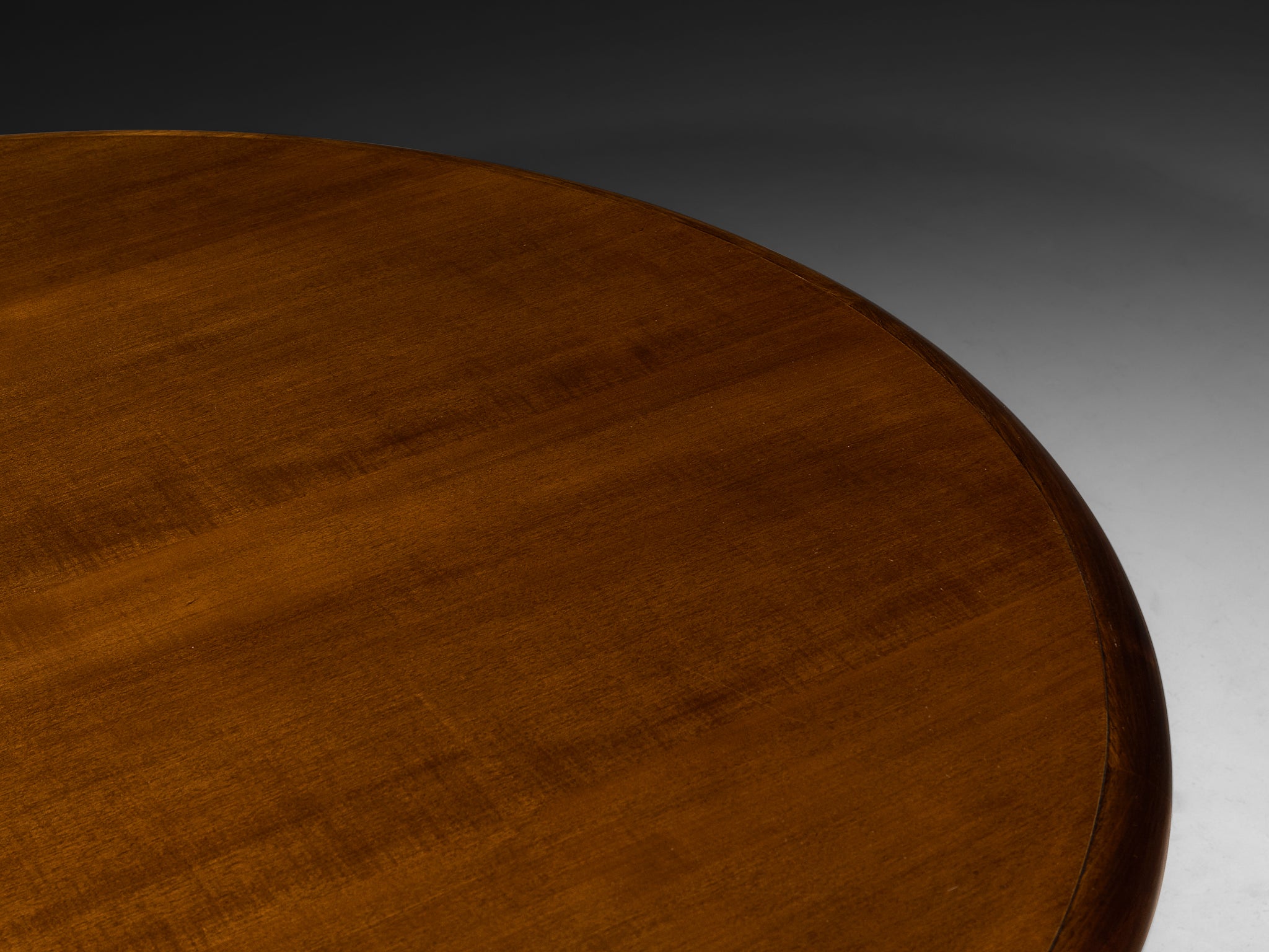 Italian Round Dining Table in Walnut Tables Morentz