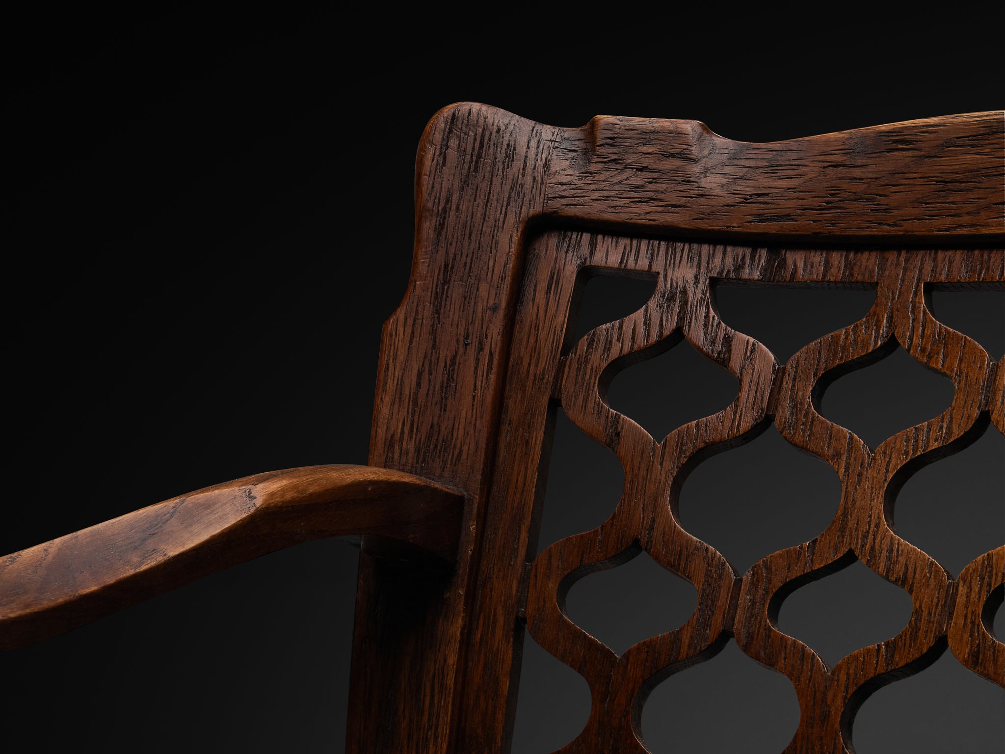 Ernesto Valabrega for Vittorio Valabrega Lounge Chairs in Oak and Blue Upholstery Seating Morentz
