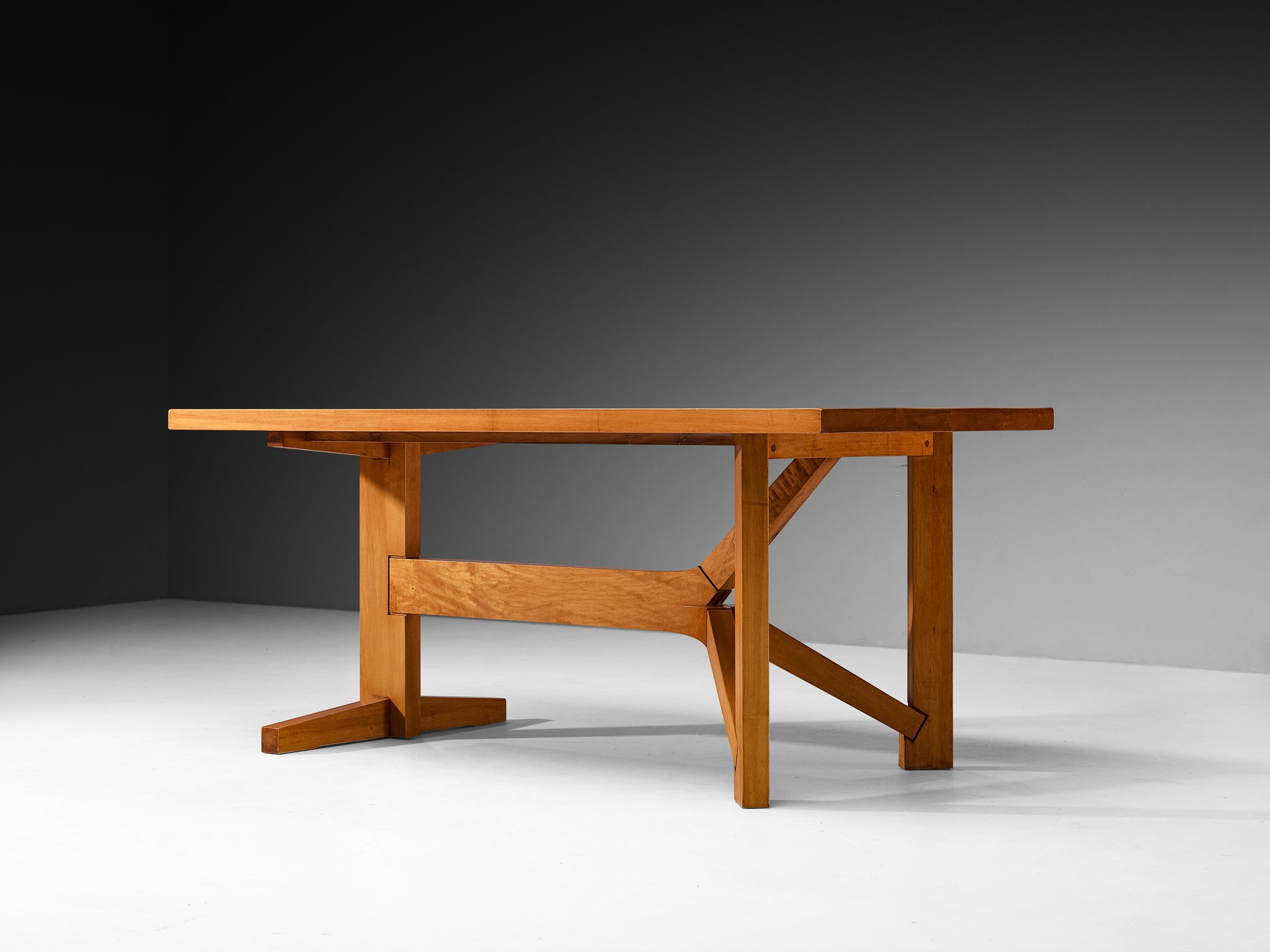 Rare Giovanni Michelucci 'Il Tavolo' in Cherry Tables Morentz