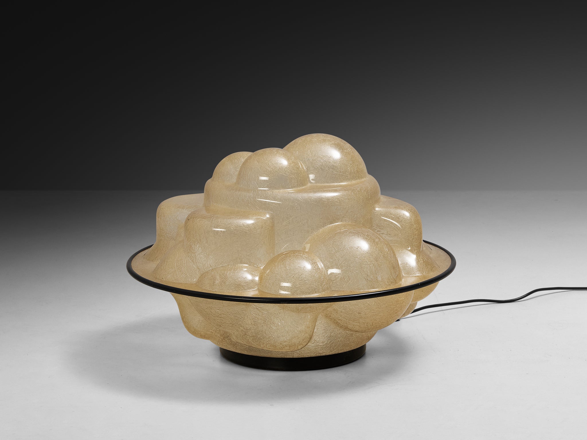Sergio Asti for Martinelli Luce ‘Profiterole’ Floor or Table Lamp in Fiberglass Lighting Morentz