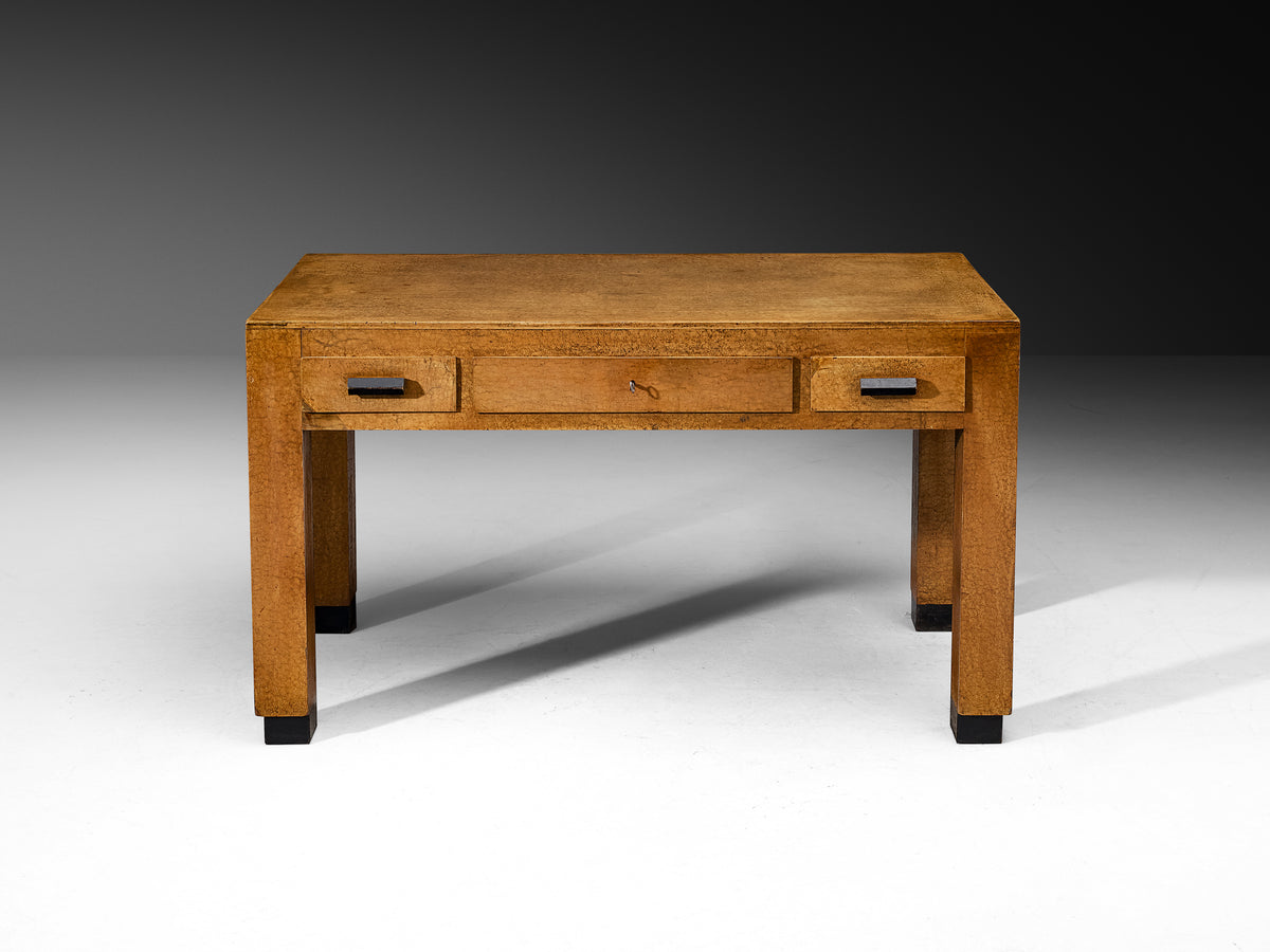 Giuseppe Pagano Pogatschnig & Gino Levi Montalcini for F.I.P. Desk in Buxus