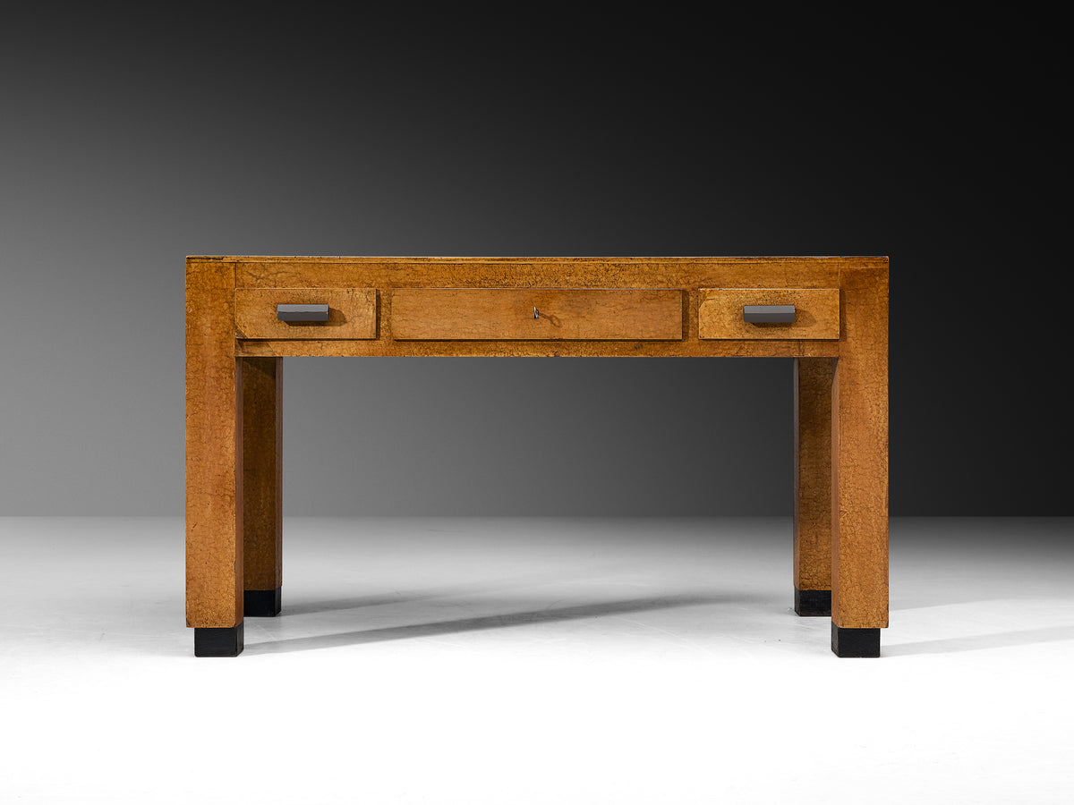 Giuseppe Pagano Pogatschnig & Gino Levi Montalcini for F.I.P. Desk in Buxus