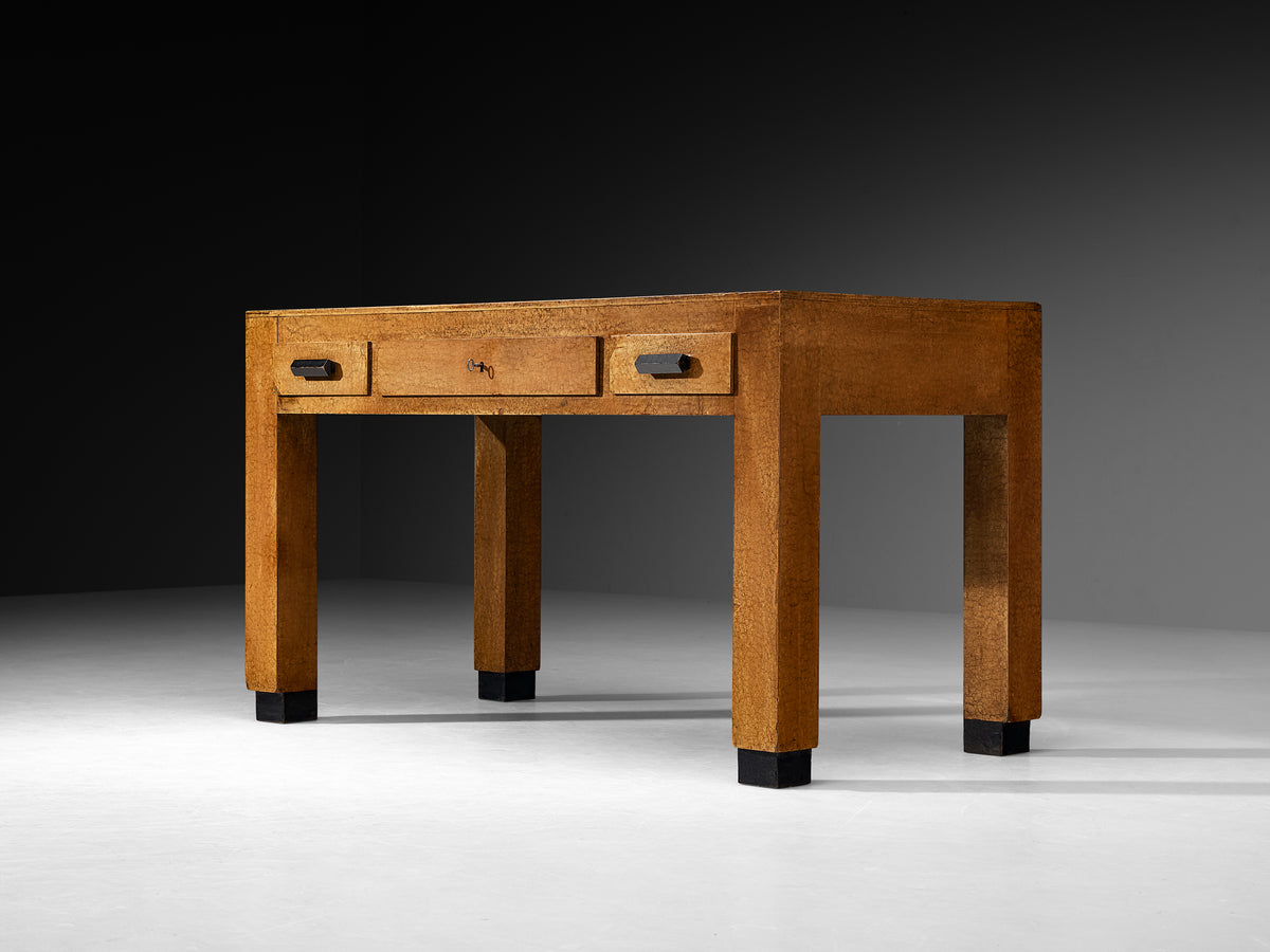 Giuseppe Pagano Pogatschnig & Gino Levi Montalcini for F.I.P. Desk in Buxus