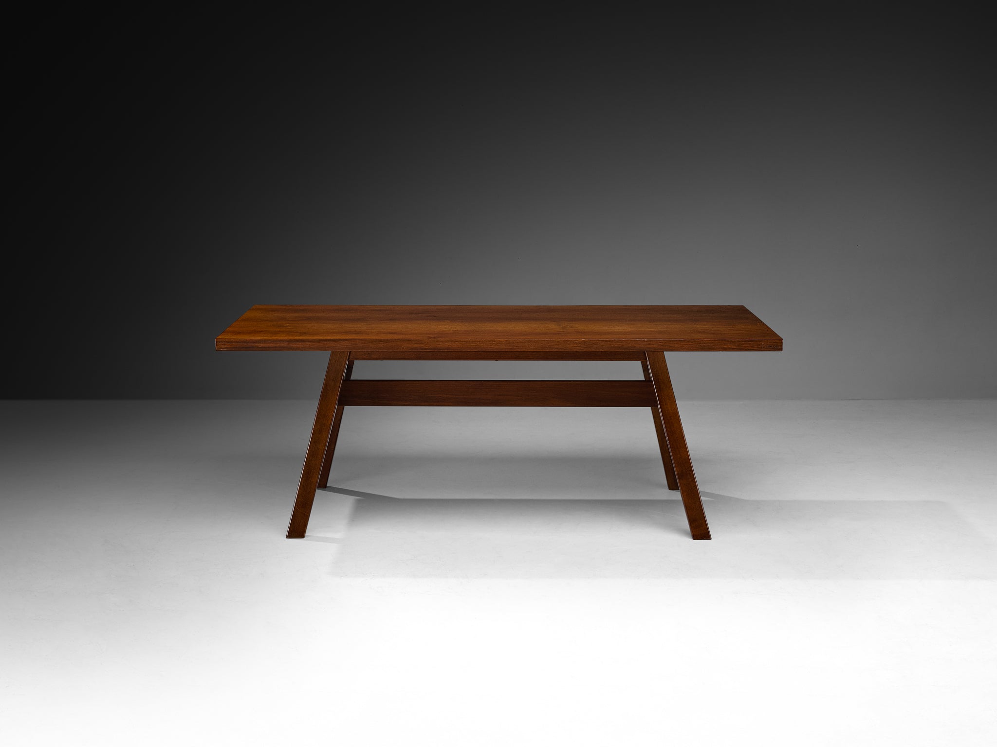Giovanni Michelucci for Poltronova 'Torbecchia' Dining Table in Walnut Tables Morentz