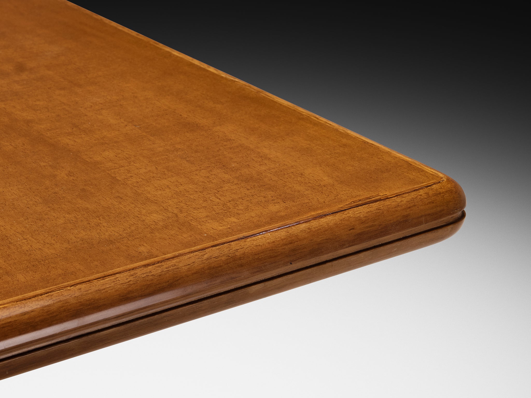Postmodern Italian Dining Table in Walnut Tables Morentz