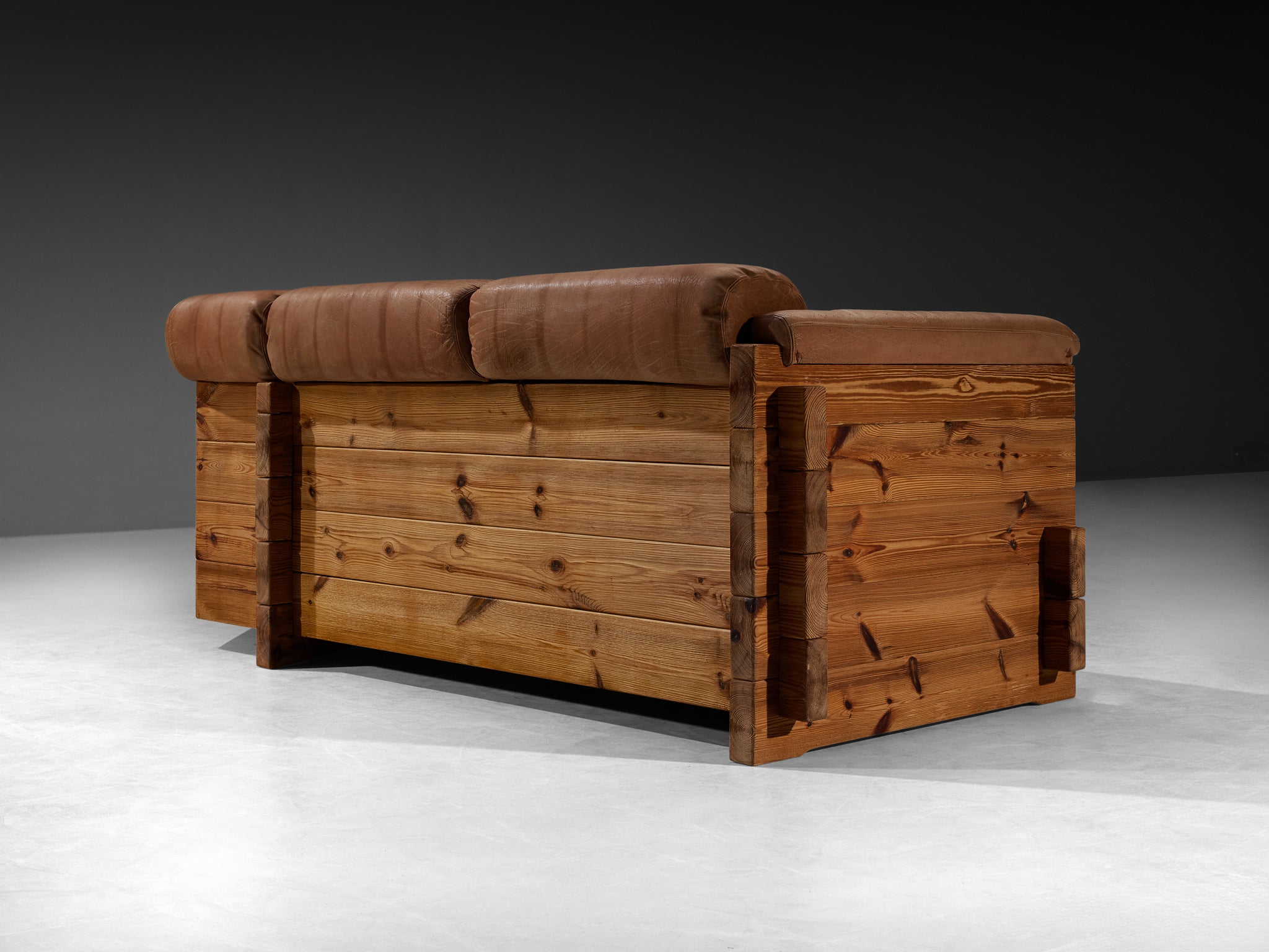 Hans Jørgen Frydendal for Modul Bygge System Corner Sofa in Solid Pine