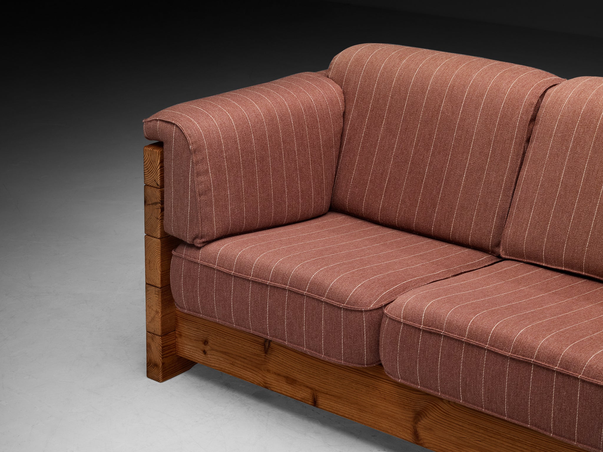 Hans Jørgen Frydendal for Modul Bygge System Sofa in Solid Pine and Du