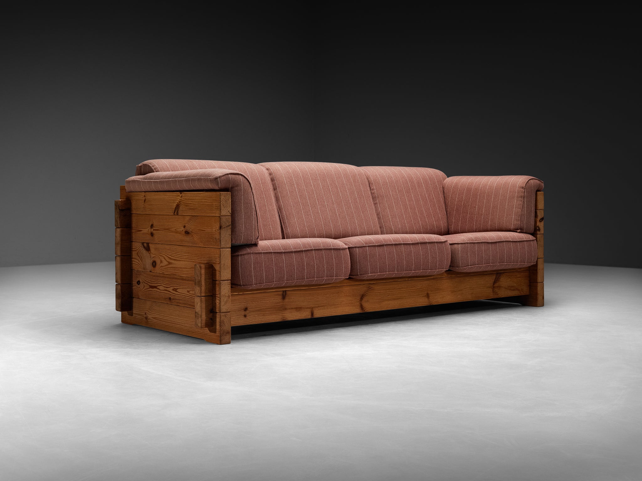 Hans Jørgen Frydendal for Modul Bygge System Sofa in Solid Pine and Du