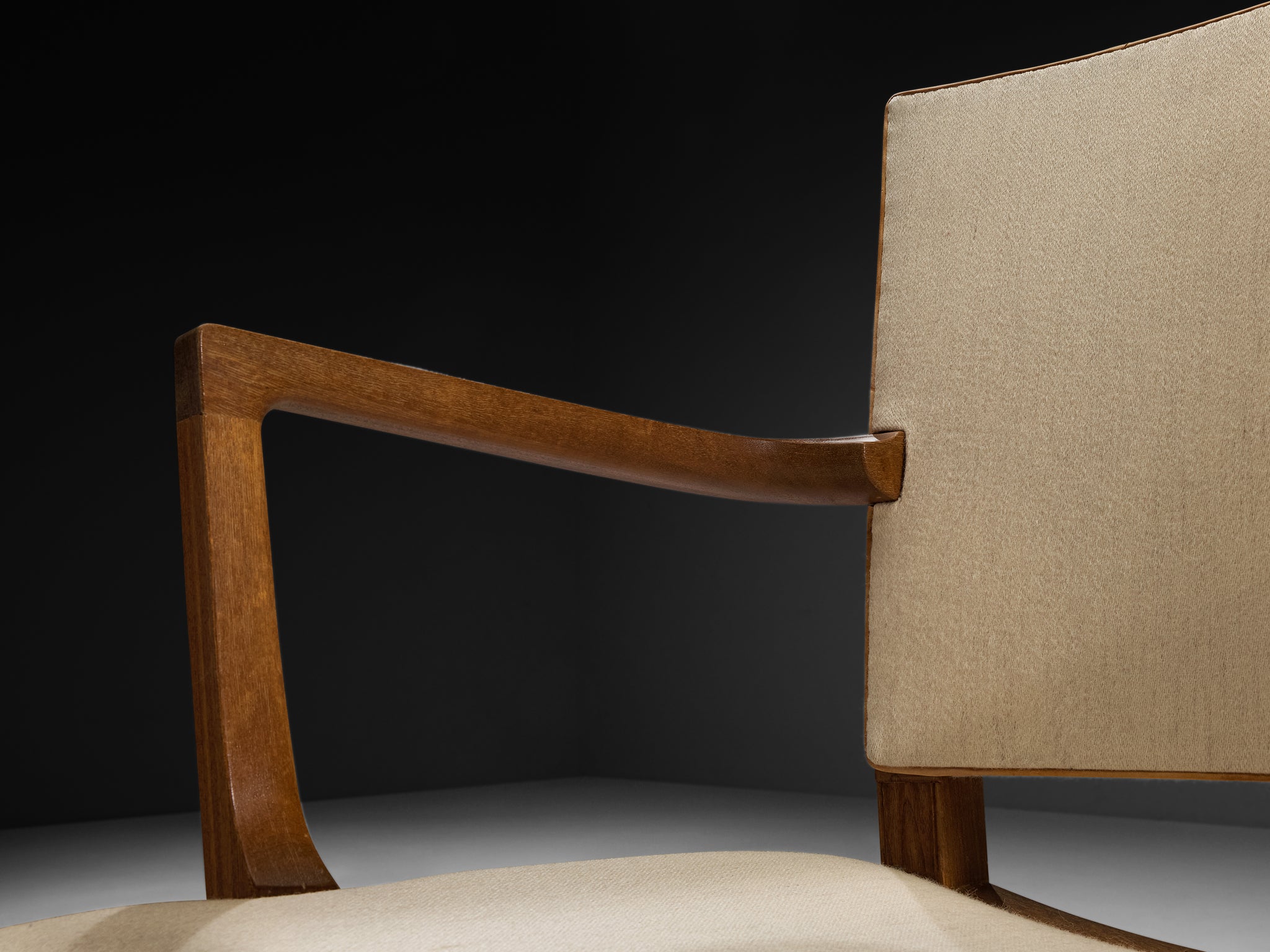 Kaare Klint for Rud. Rasmussens Snedkerier Set of Ten '3758A' Armchairs in Mahogany Seating Morentz