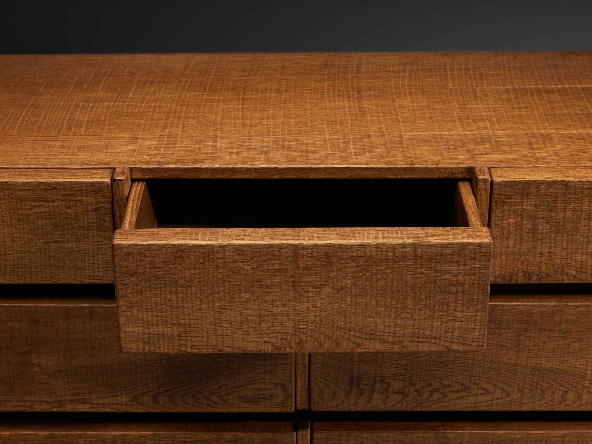 Giuseppe Rivadossi for Officina Rivadossi Chest of Drawers in Oak