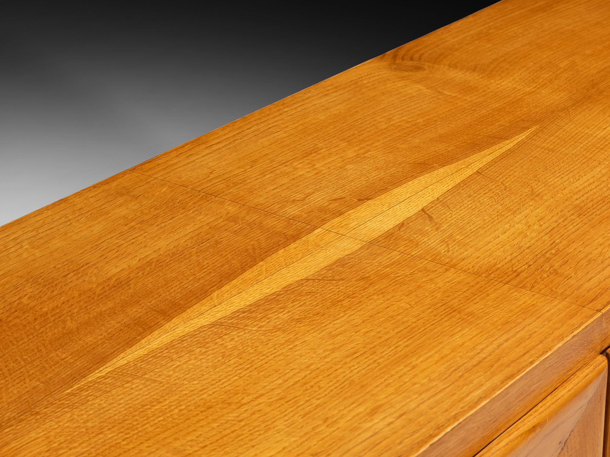 1940s Italian Mid-Century Modern Sideboard in Oak Case pieces and storage cabinets Morentz