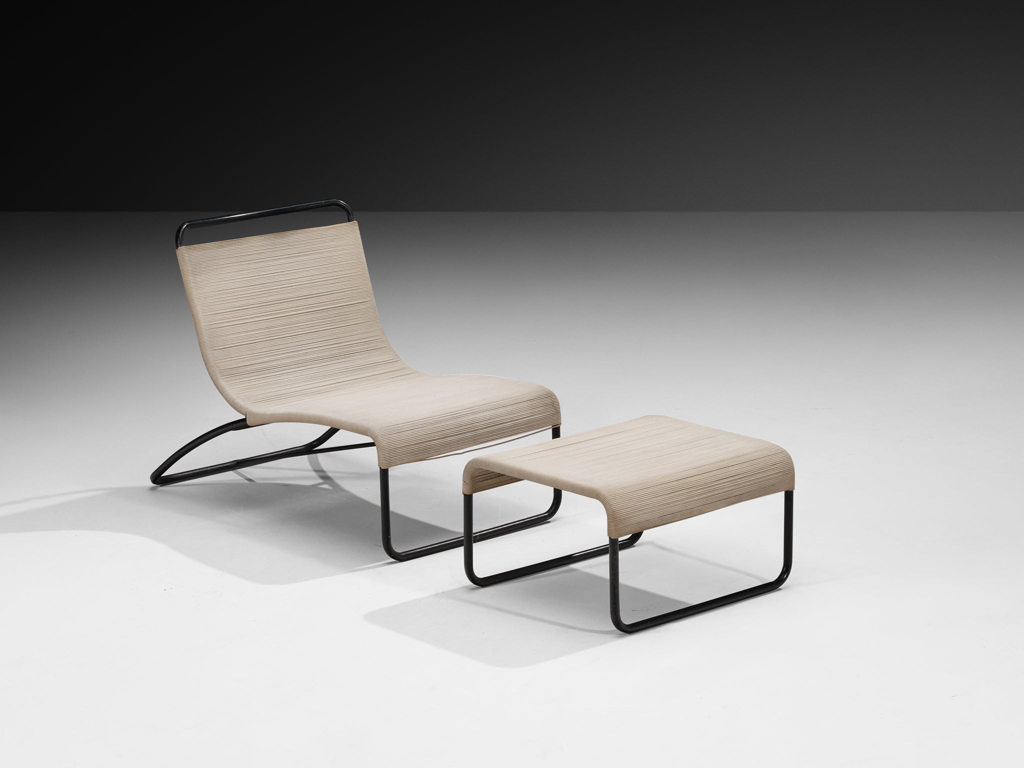 Hendrik Van Keppel & Taylor Green Pair of Lounge Chairs and Ottomans Seating Morentz