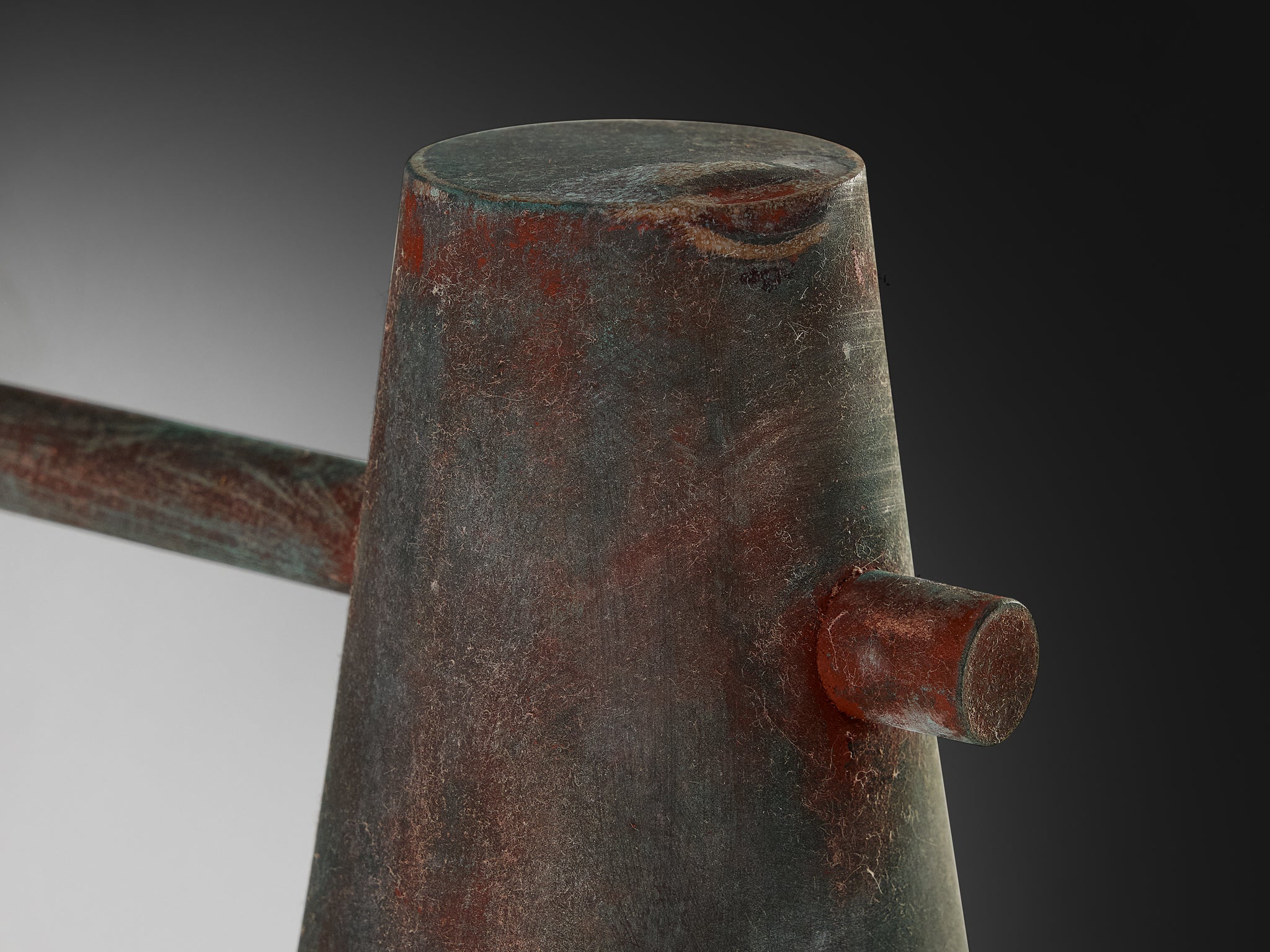 Scandinavian Wall Light in Patinated Copper Lighting Morentz