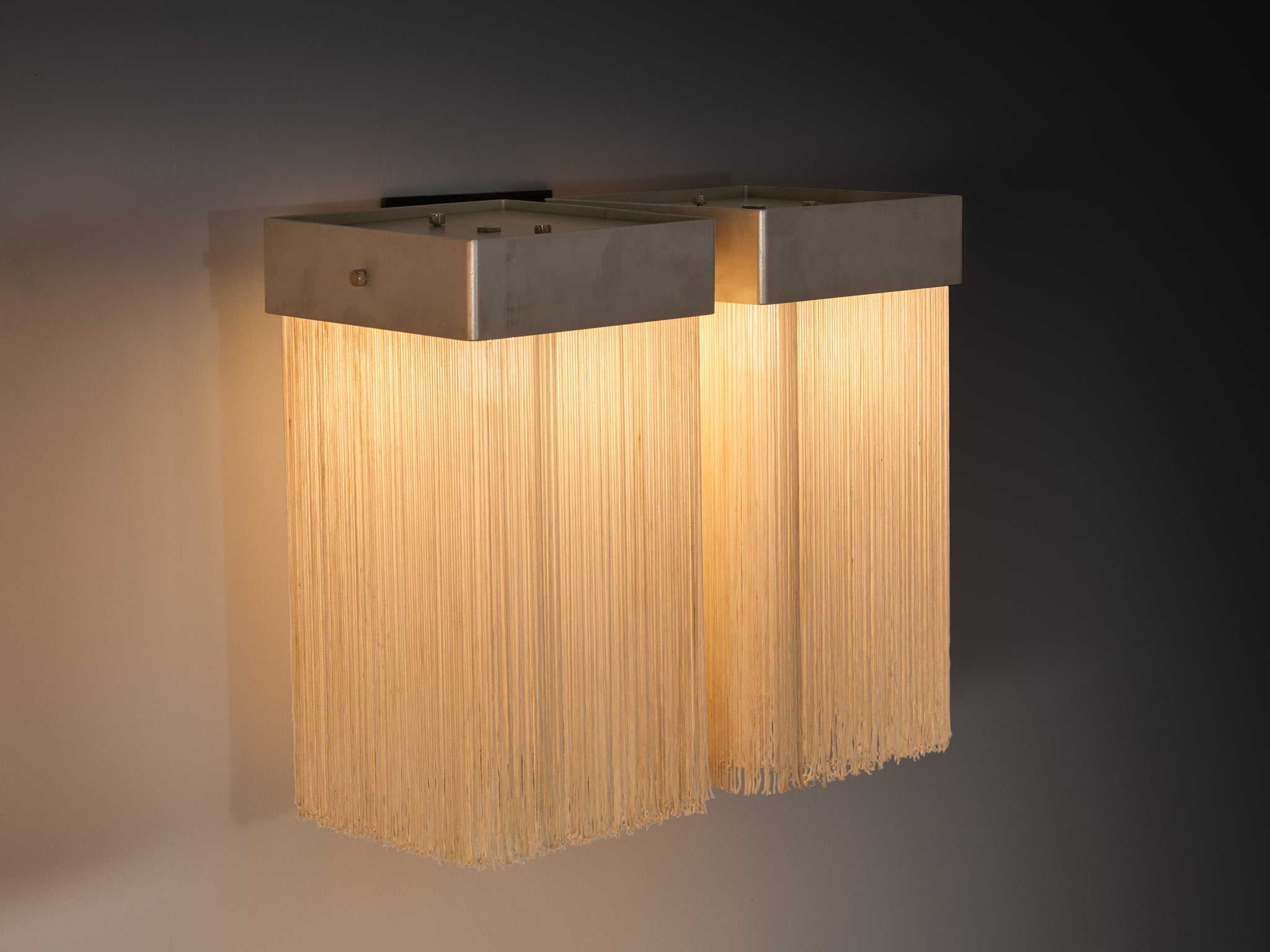 Massimo Vignelli for Arteluce Pair of '259/2' Wall Lights Lighting Morentz