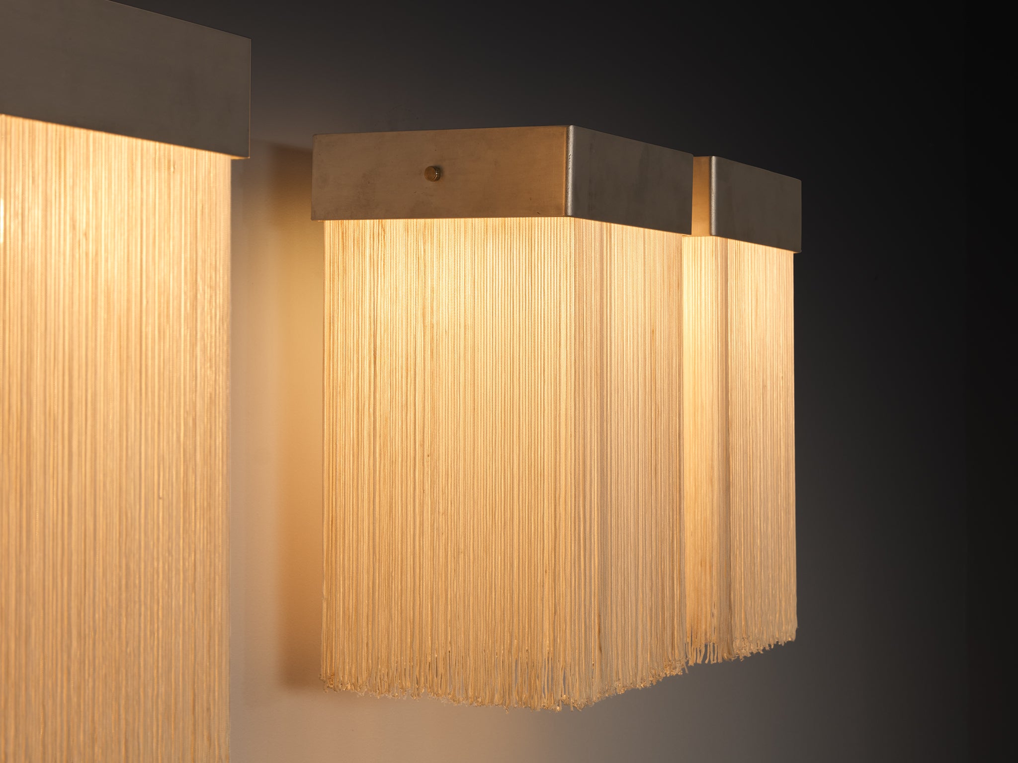 Massimo Vignelli for Arteluce Pair of '259/2' Wall Lights Lighting Morentz