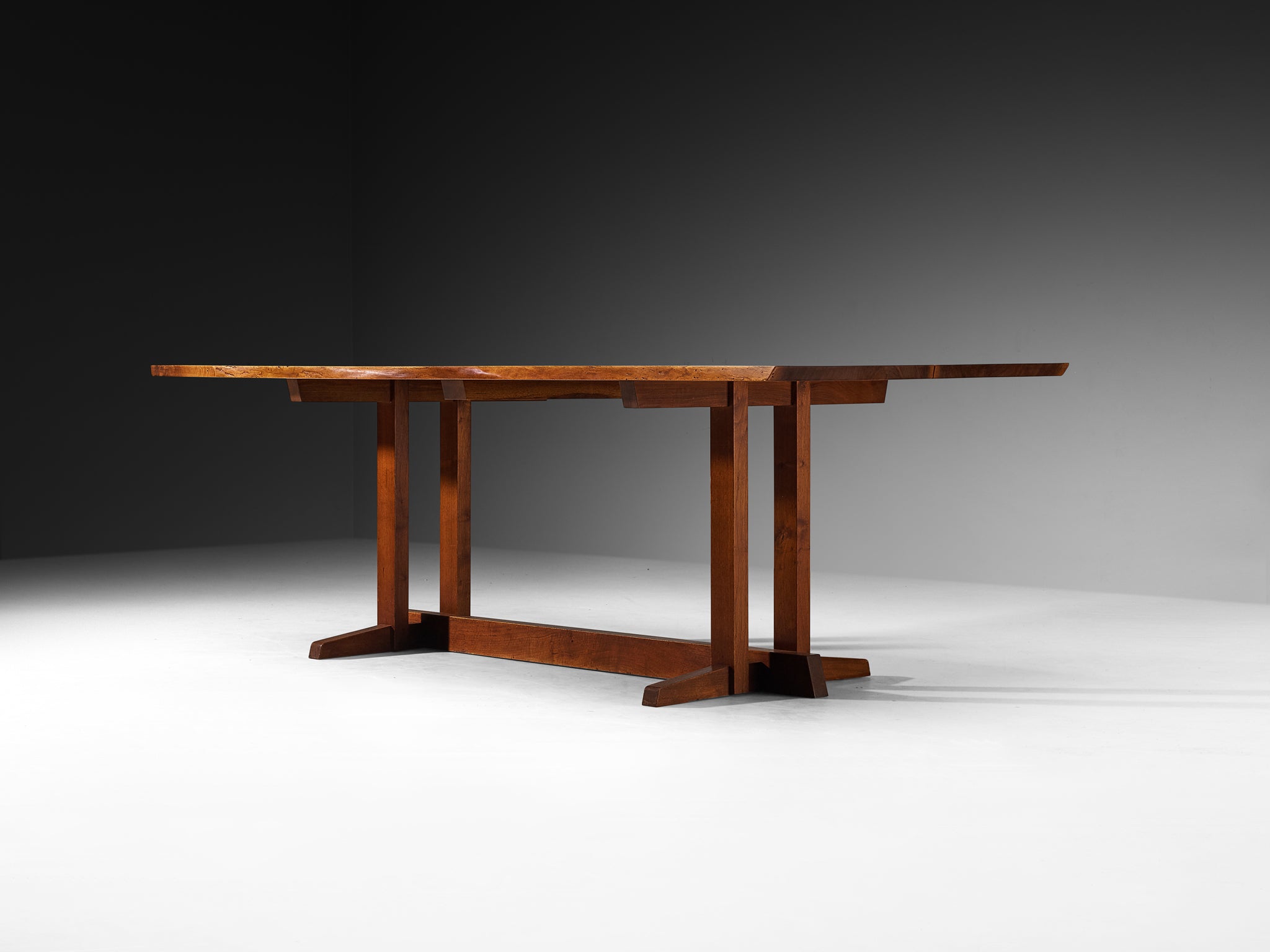 George Nakashima 'Frenchman's Cove II' Dining Table in Walnut Tables Morentz