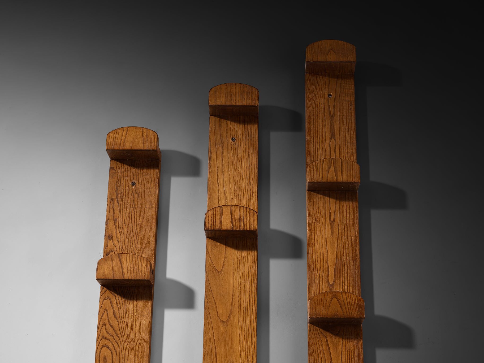Giuseppe Rivadossi Coat Rack Elements in Oak More Furniture and Collectibles Morentz