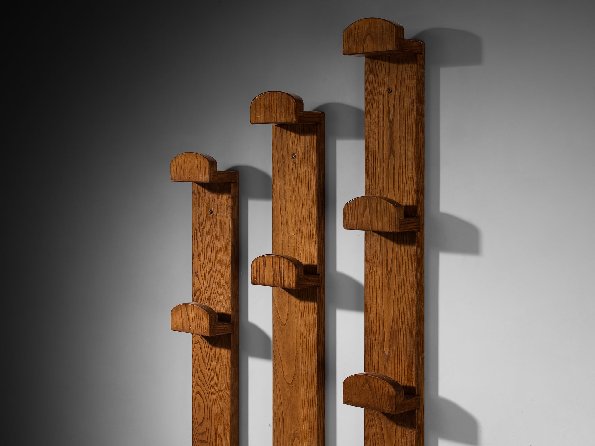 Giuseppe Rivadossi Coat Rack Elements in Oak More Furniture and Collectibles Morentz