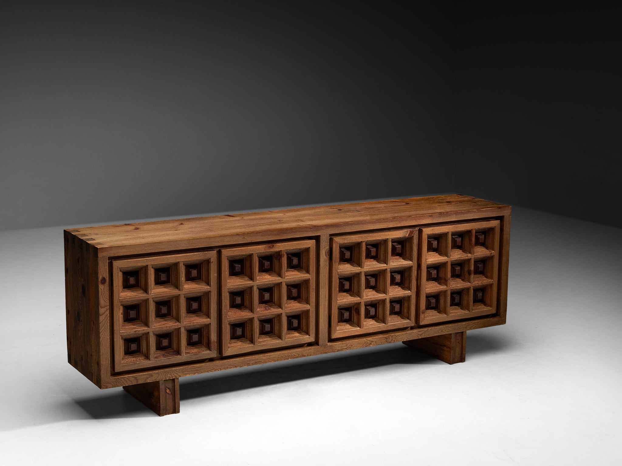 Biosca Spanish Sideboard in Stained Pine