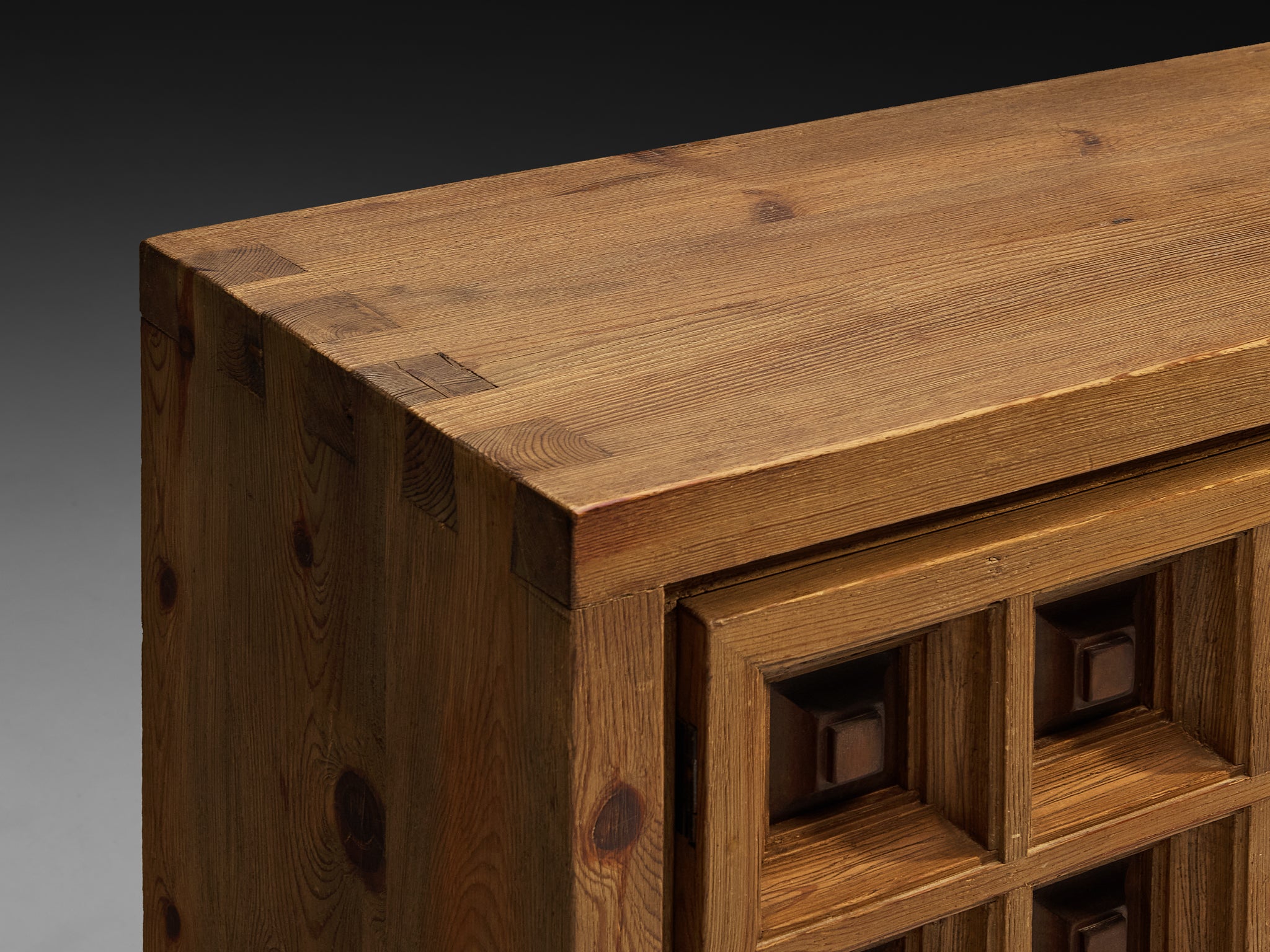Biosca Spanish Sideboard in Stained Pine