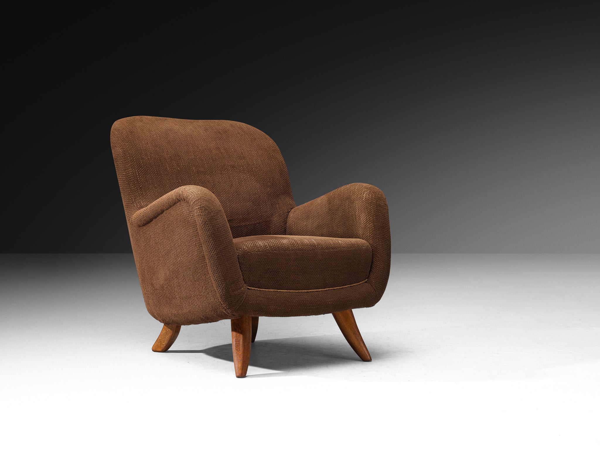 1950s Mid-Century Modern Lounge Chair Seating Morentz