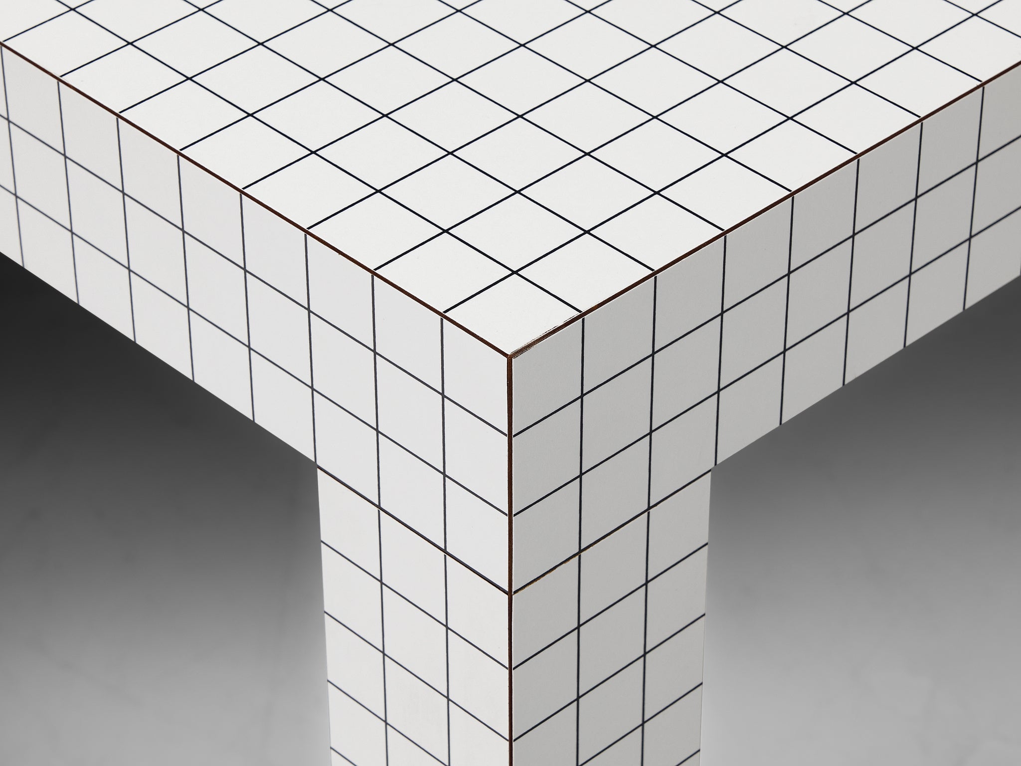 Superstudio for Zanotta 'Quaderna' Square Table Tables Morentz