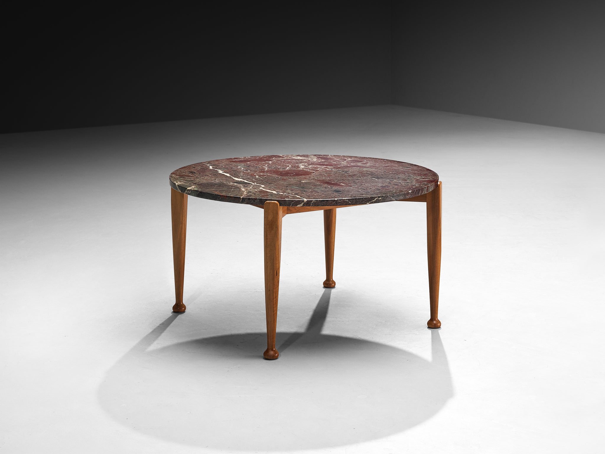 Josef Frank for Svenskt Tenn 'B 965' Coffee Table in Walnut and Marble Tables Morentz