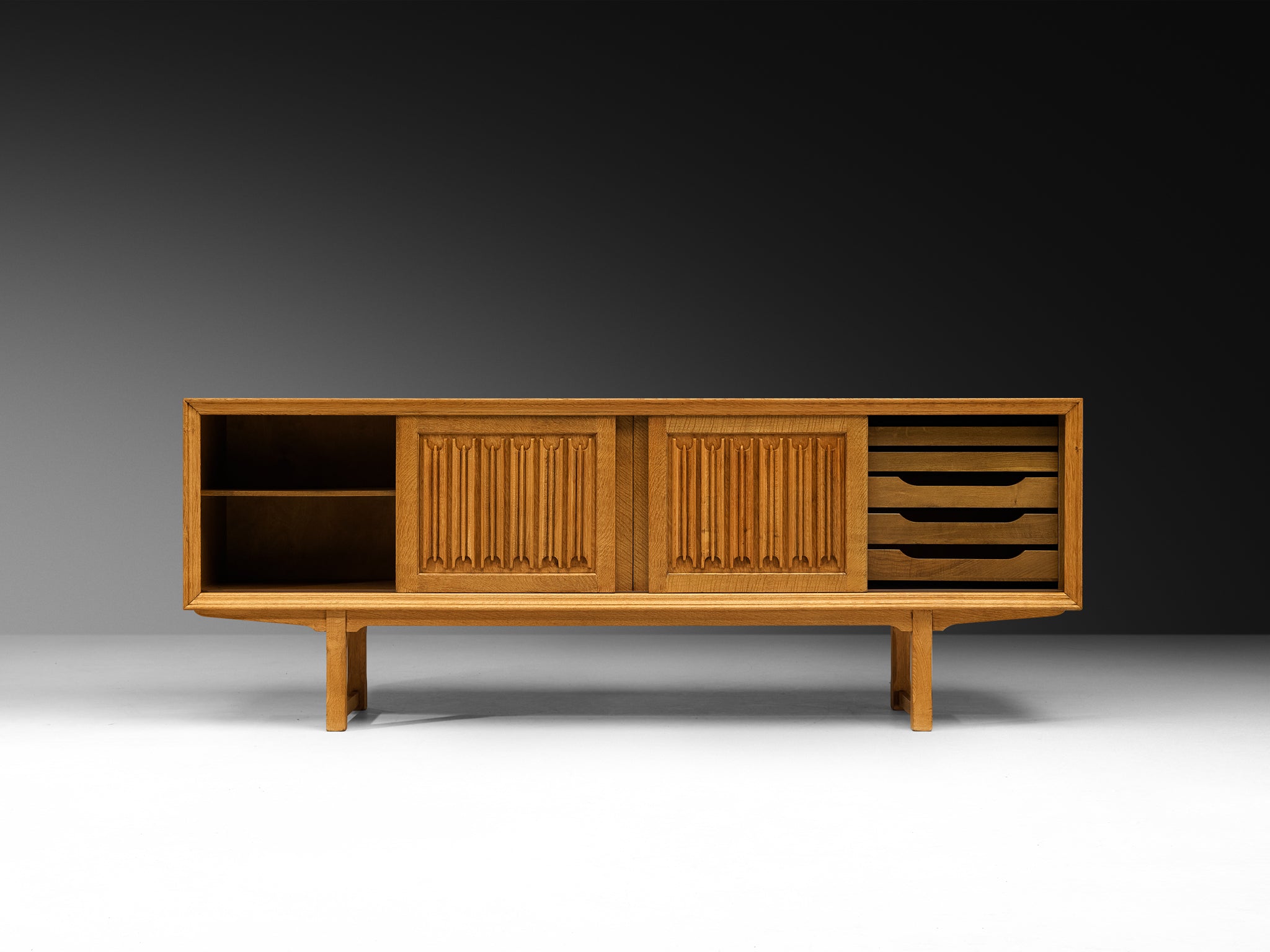 Sideboard in Oak by Danish Cabinetmaker Case pieces and storage cabinets Morentz