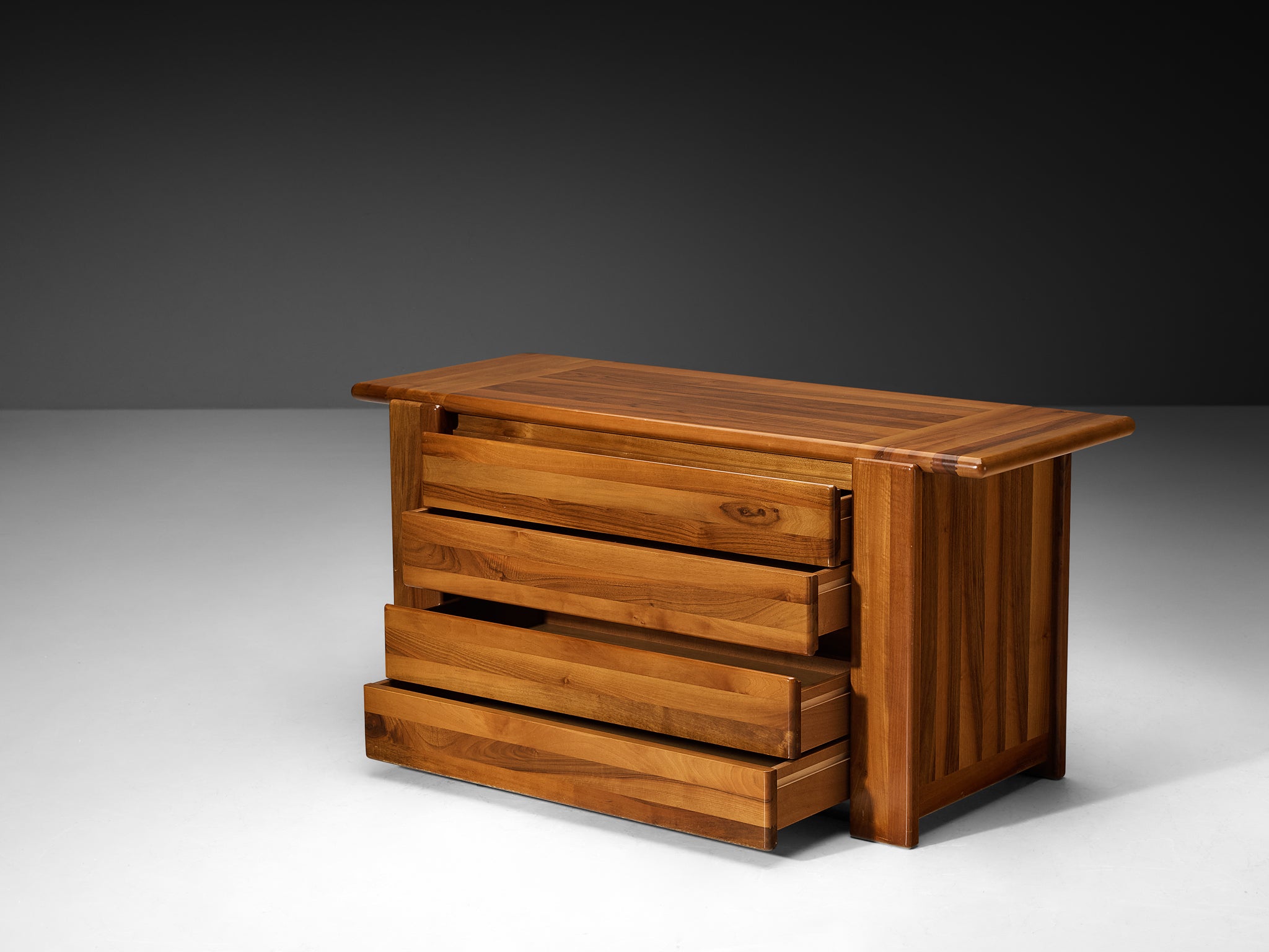 Mario Marenco for Mobil Girgi 'Sapporo' Chest of Drawers in Walnut
