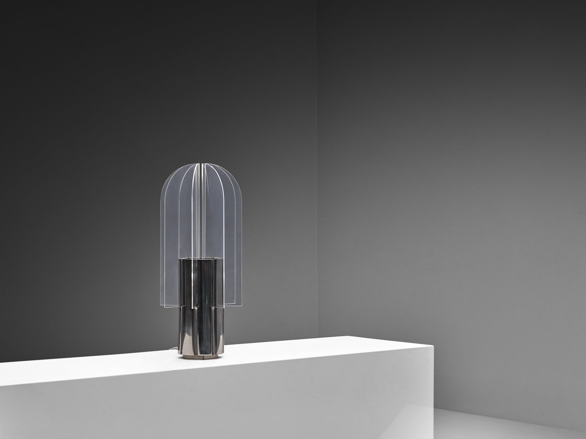 Giovanni Battista e Giampiero Bassi for Studio Luce ‘Cactus’ Table Lamp Lighting Morentz