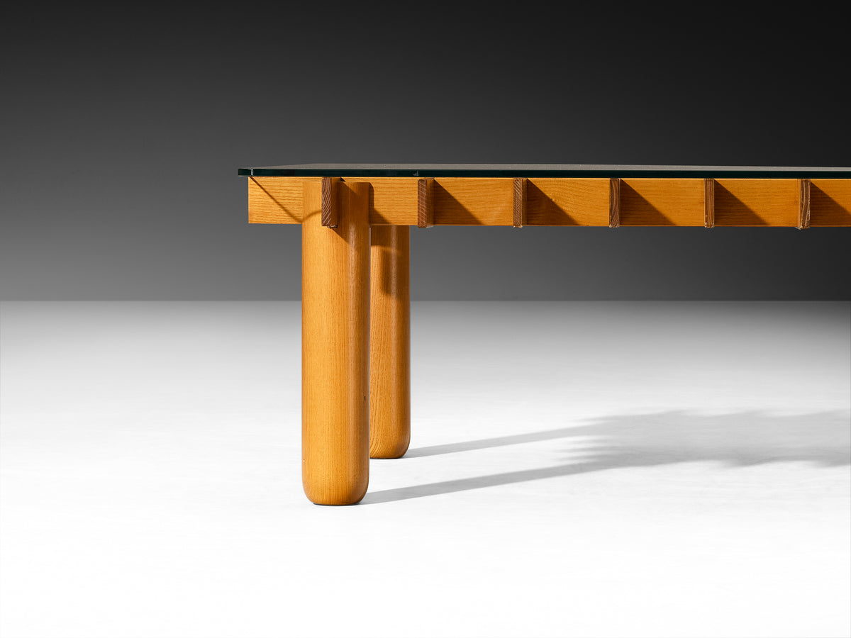 Italian Graphic Coffee Table in Ash Tables Morentz