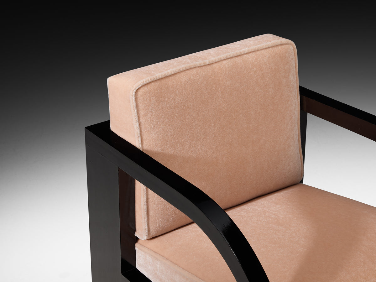 Giuseppe Pagano Pogatschnig & Gino Levi Montalcini Lounge Chair in Buxus Seating Morentz