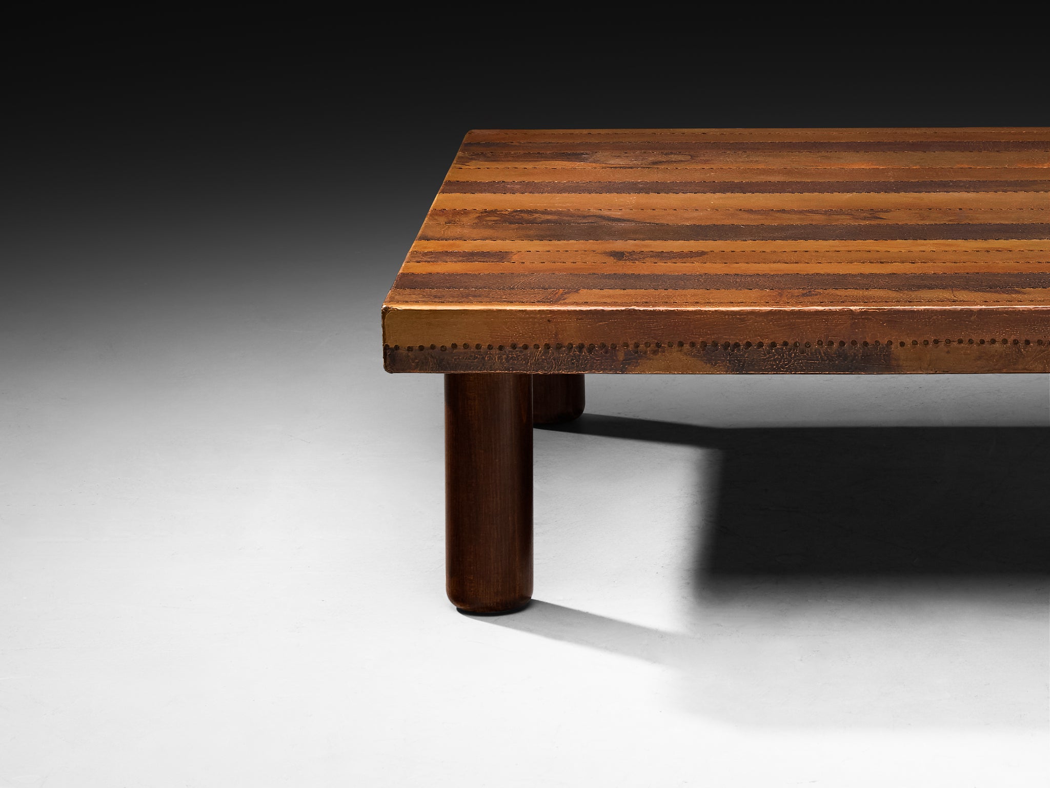 Lorenzo Burchiellaro Square Coffee Table in Copper Tables Morentz