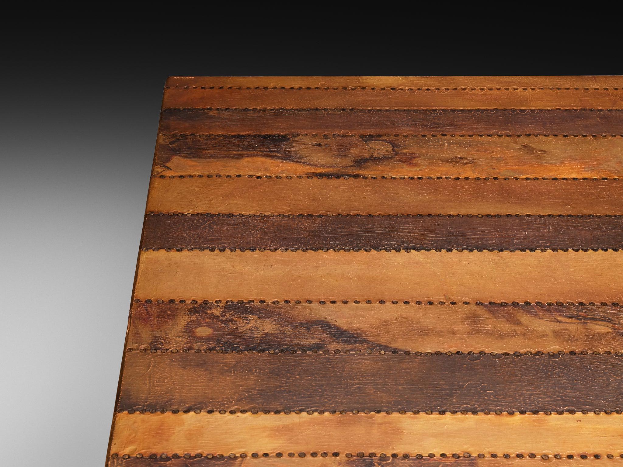 Lorenzo Burchiellaro Square Coffee Table in Copper Tables Morentz