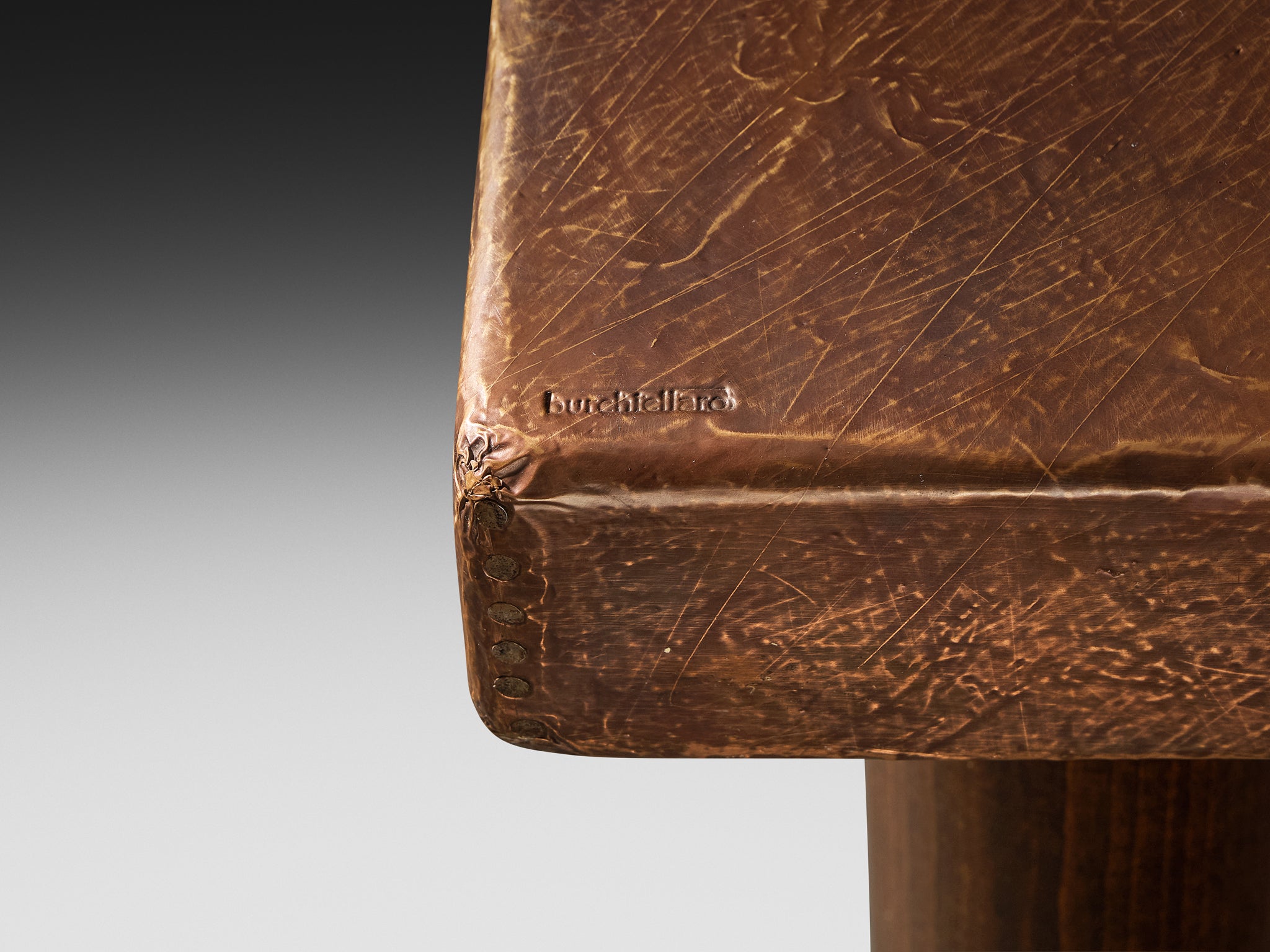 Lorenzo Burchiellaro Dining Table in Copper Tables Morentz