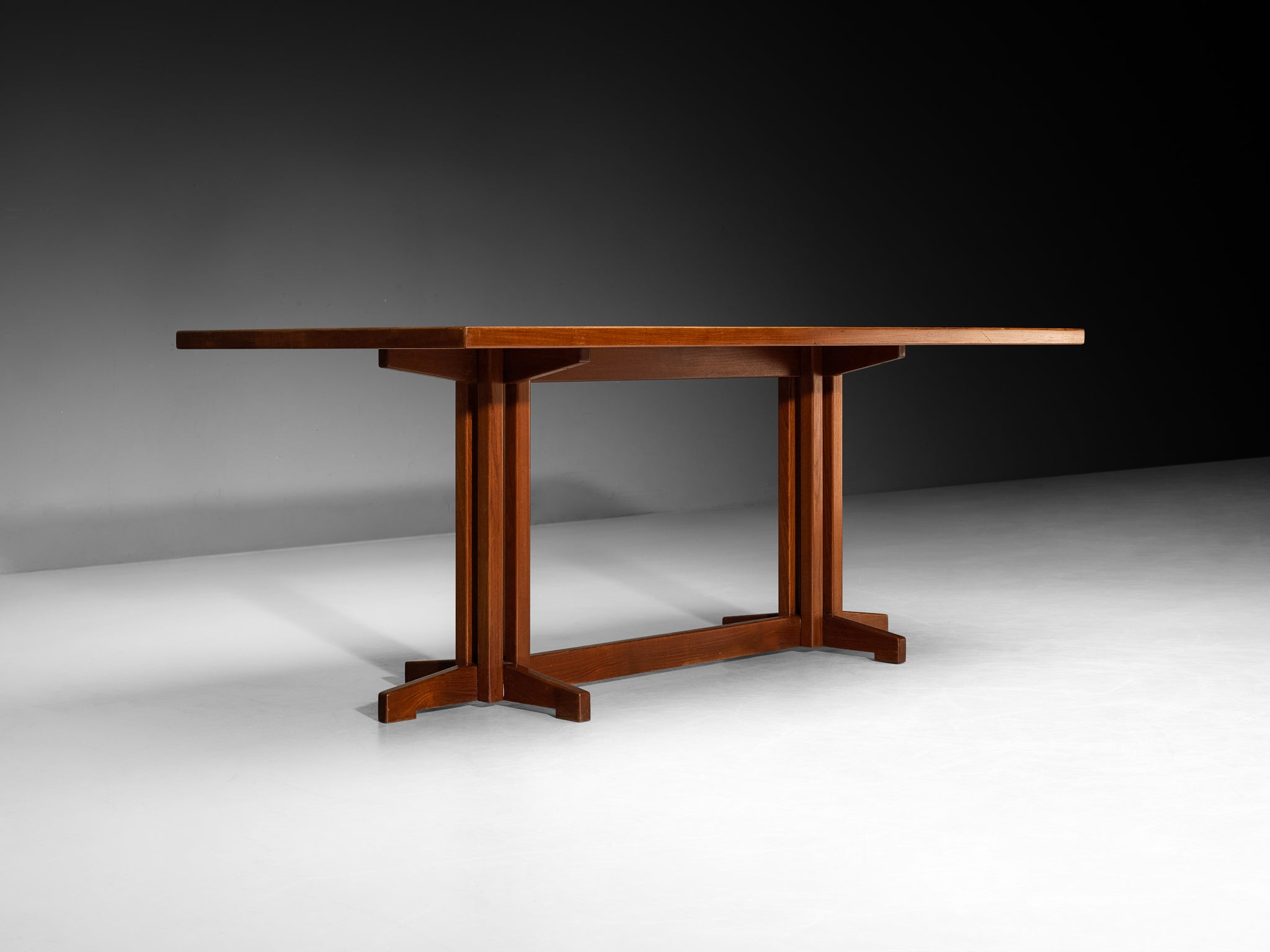 Ilmari Tapiovaara Dining Table in Teak Tables Morentz