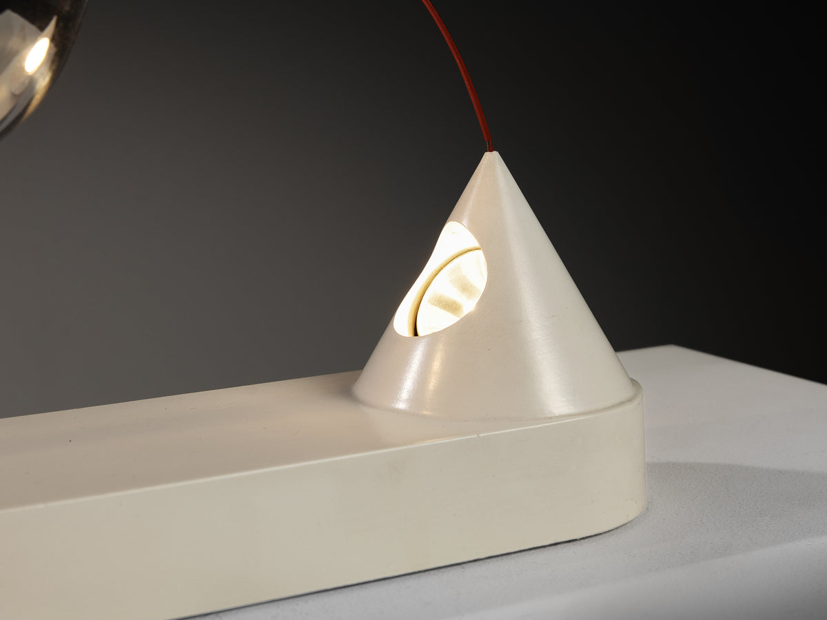 Peppe de Giuli for Sirrah Rare 'Mercurio' Table Lamp Lighting Morentz