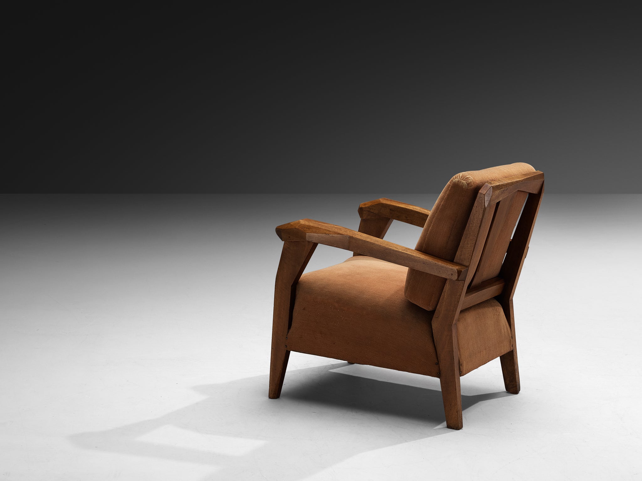 Dornach School Anthroposophical Lounge Chair in Walnut Seating Morentz
