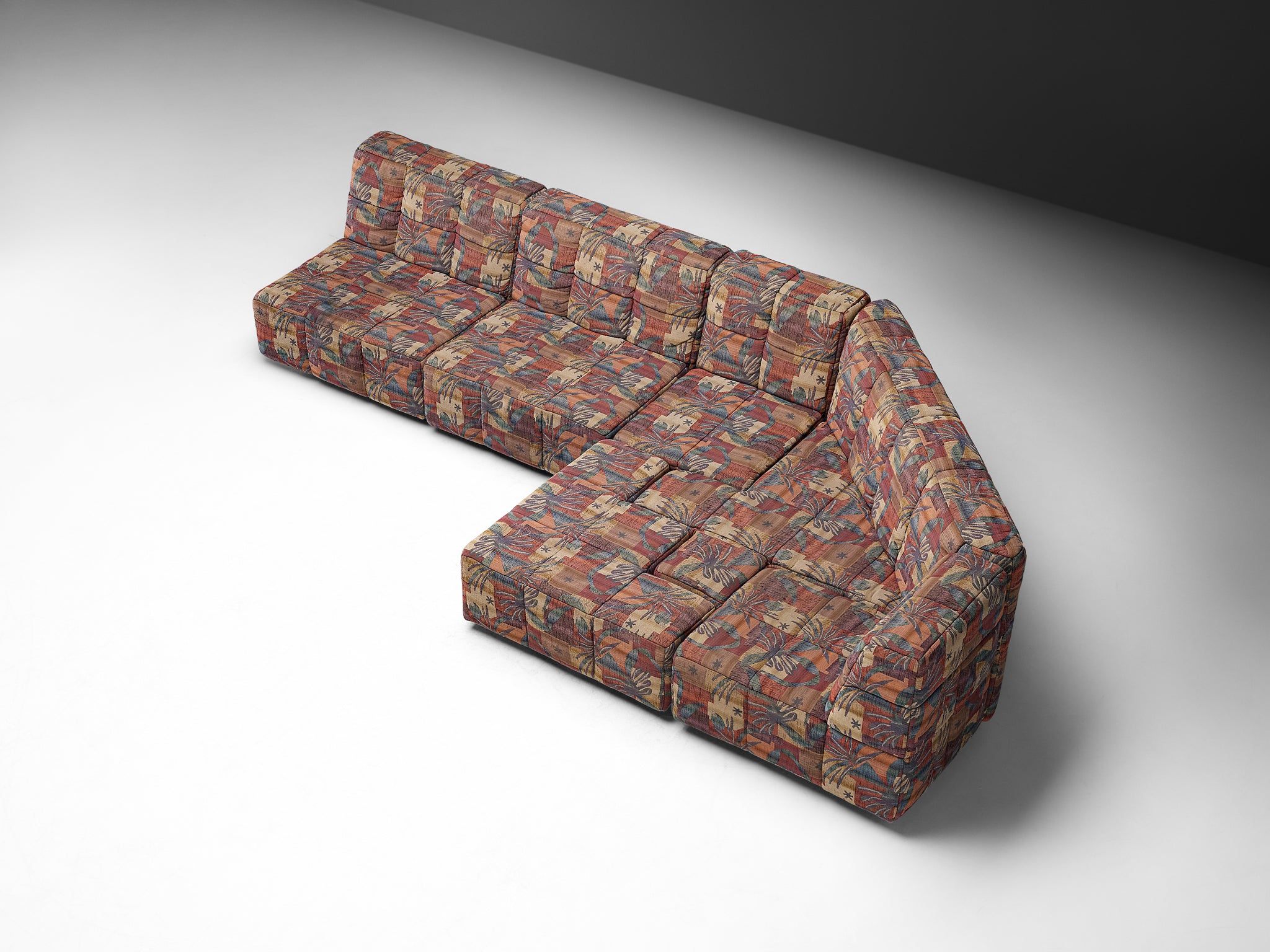 Hans Hopfer for Neue Wiener Werkstätte 'Castell' Sectional Sofa Seating Morentz
